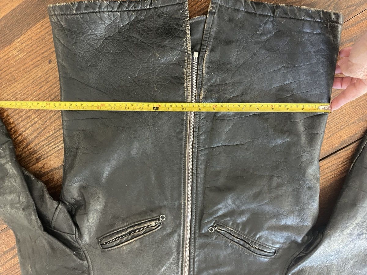 Schott Vintage 1960s Schott Perfect Steerhide Cafe Racer medium 40 Size US M / EU 48-50 / 2 - 20 Thumbnail