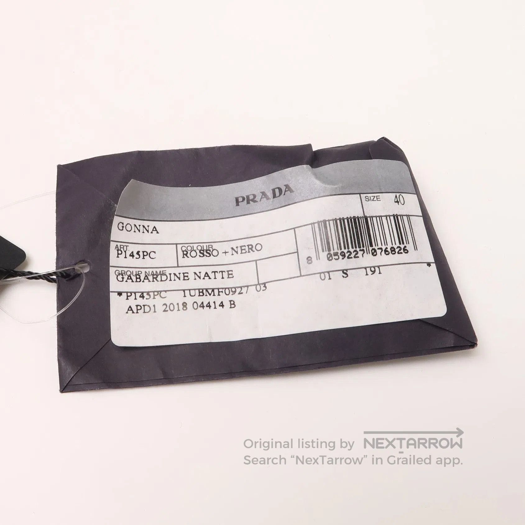 Prada Prada Color Block Wool Mini Skirt 0089. Size 39" - 4 Thumbnail