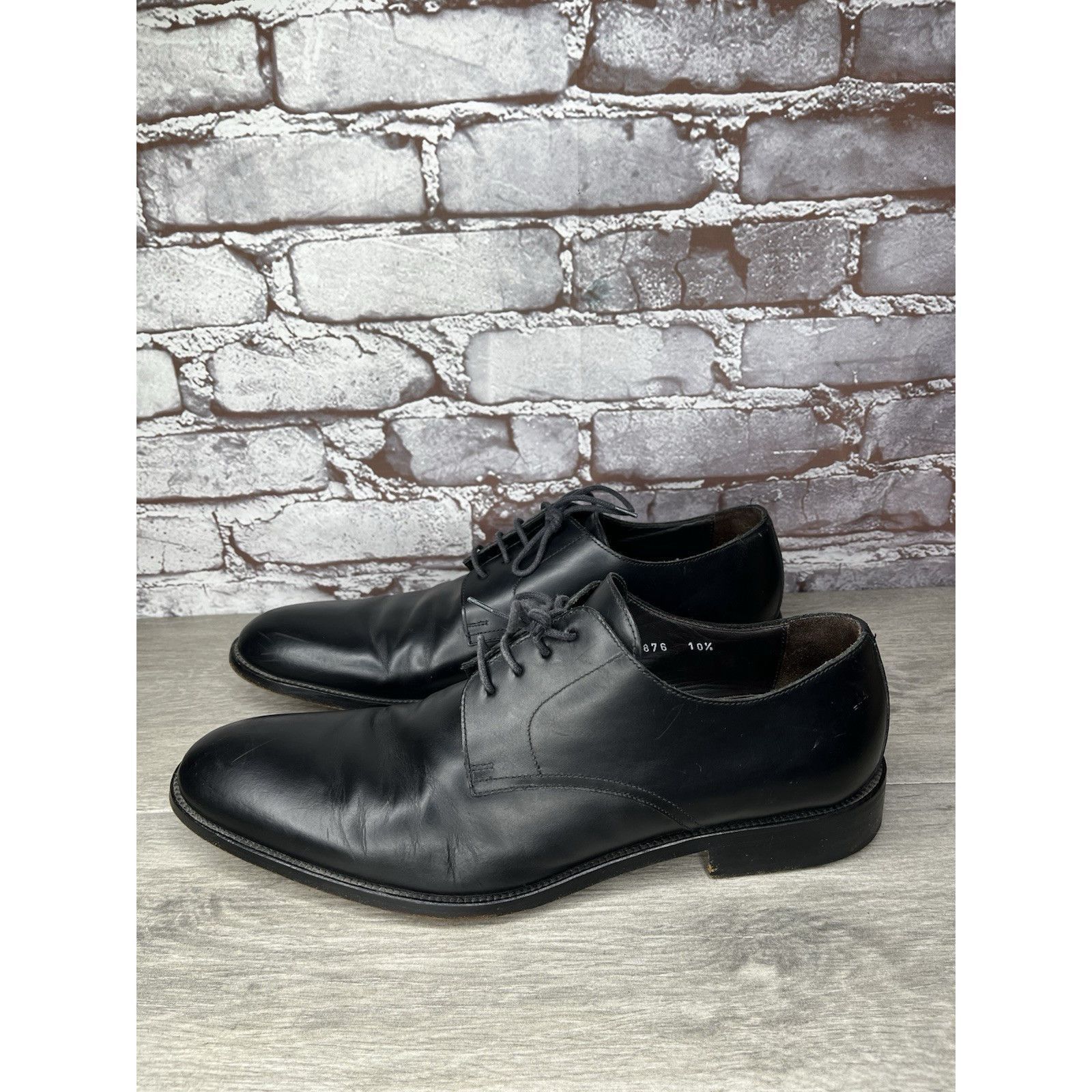 To Boot New York To Boot New York Adam Derrick Black Leather Derby Dress Shoe Size US 10.5 / EU 43-44 - 13 Thumbnail