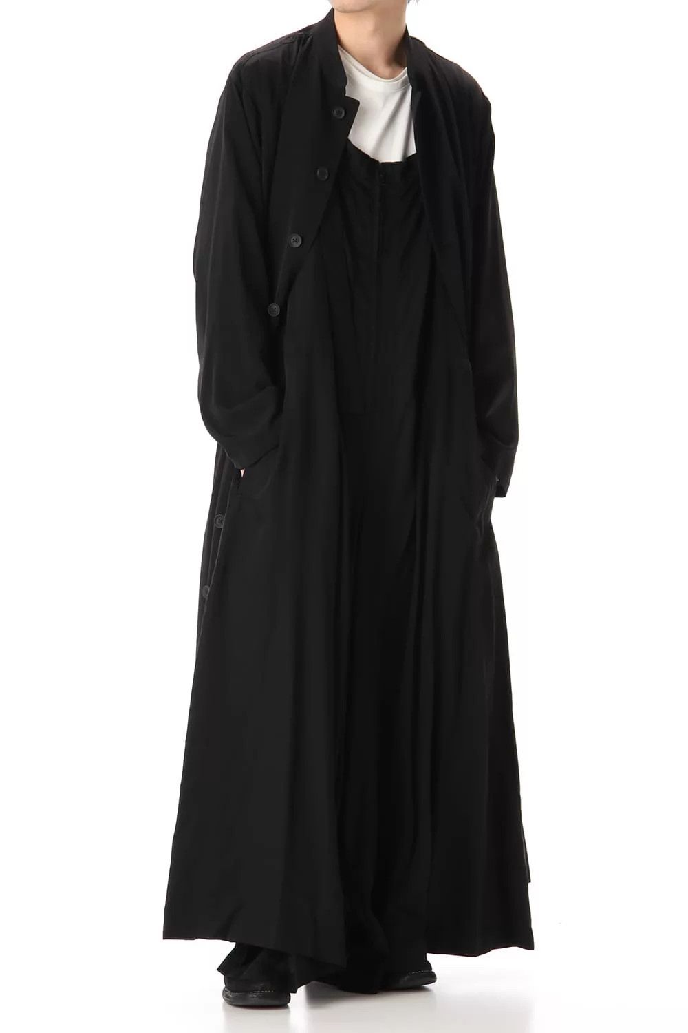 Yohji Yamamoto Yohji Yamamoto 2020SS Triacetate Hand-Painted Collar Tunic Size US S / EU 44-46 / 1 - 4 Thumbnail
