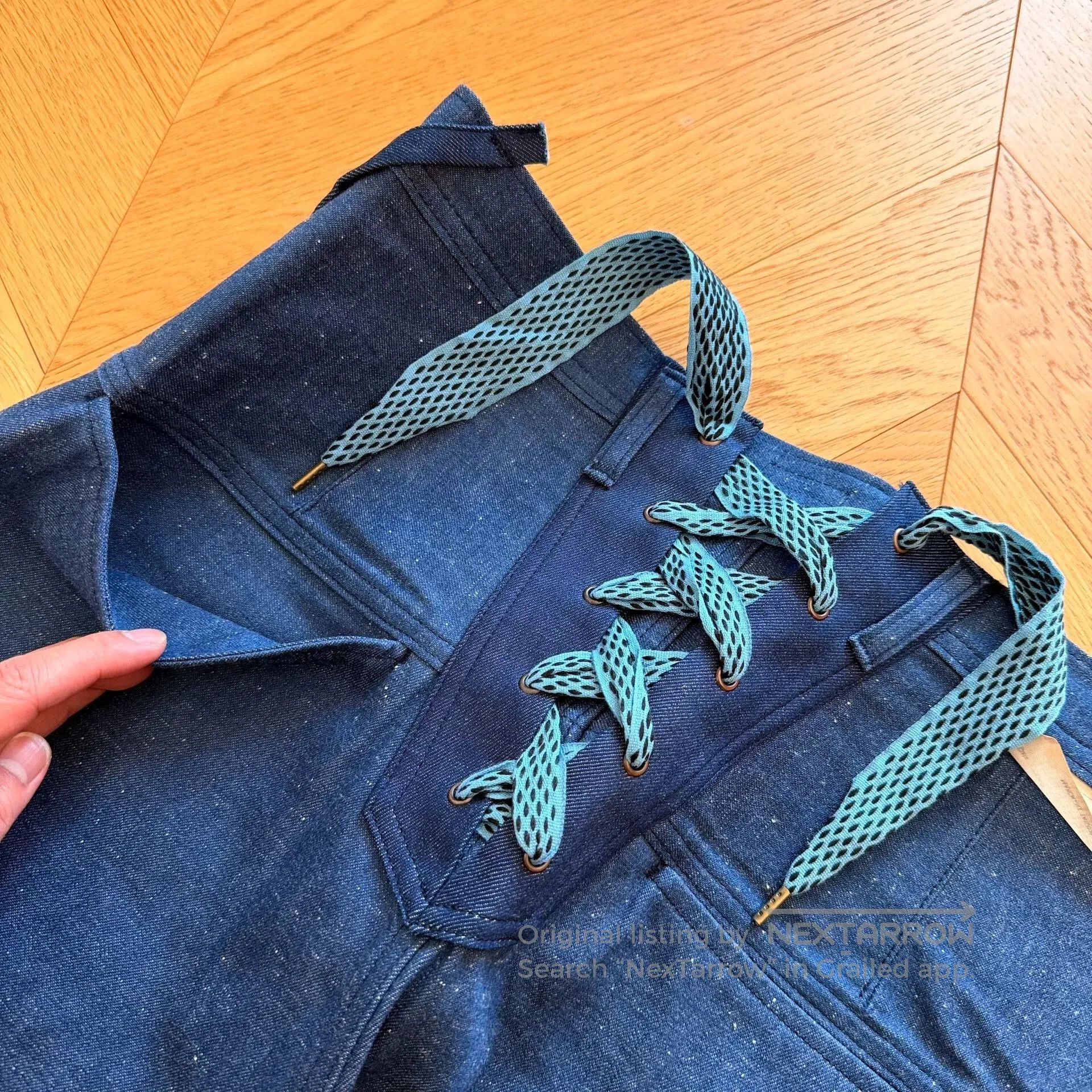 Kapital Kapital Vintage Adjustable Denim Pants. Size US 28 / EU 44 - 8 Thumbnail