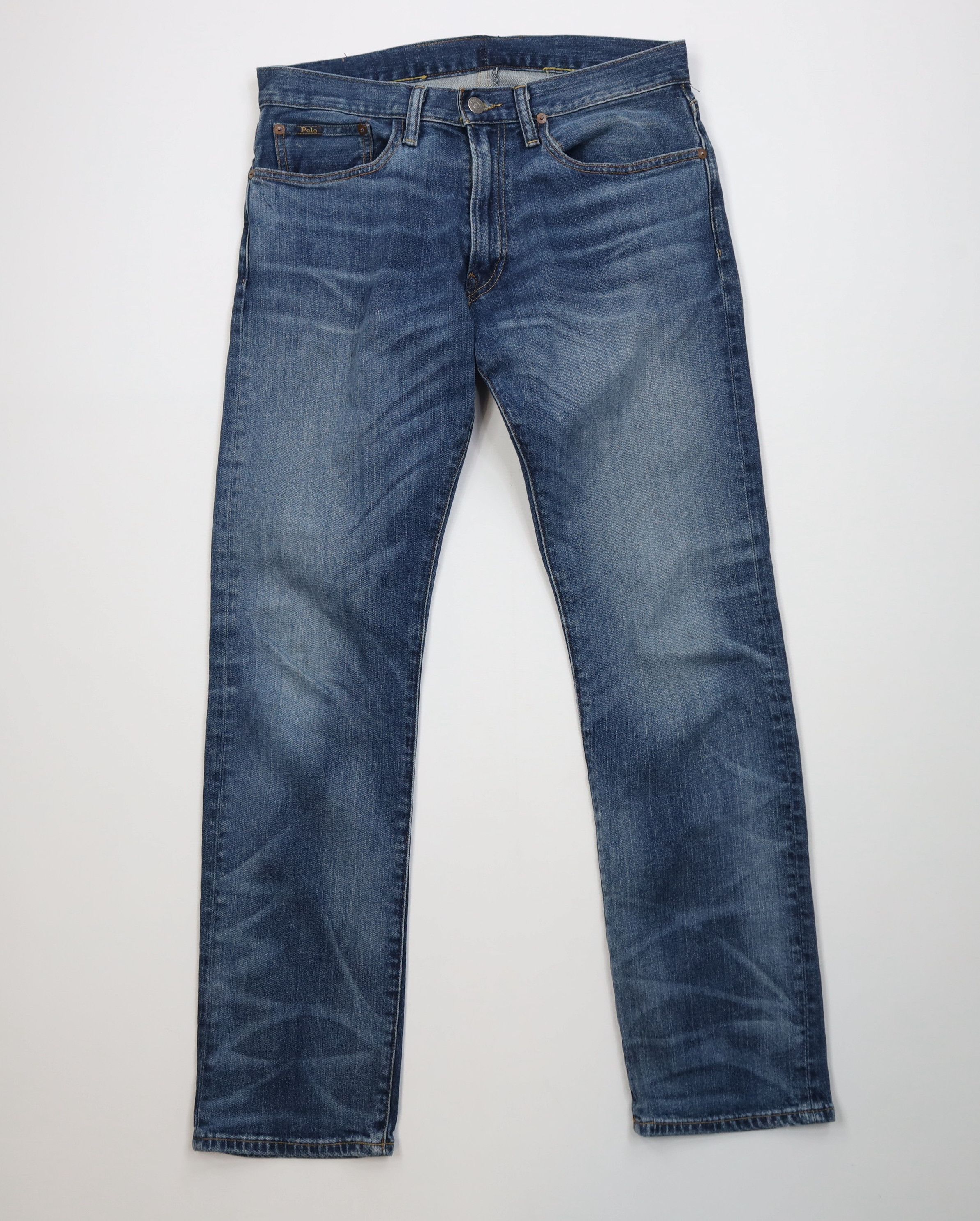 Polo Ralph Lauren Vintage Ralph Lauren Slim Straight Leg Denim Jeans Blue Size US 32 / EU 48 - 1 Thumbnail