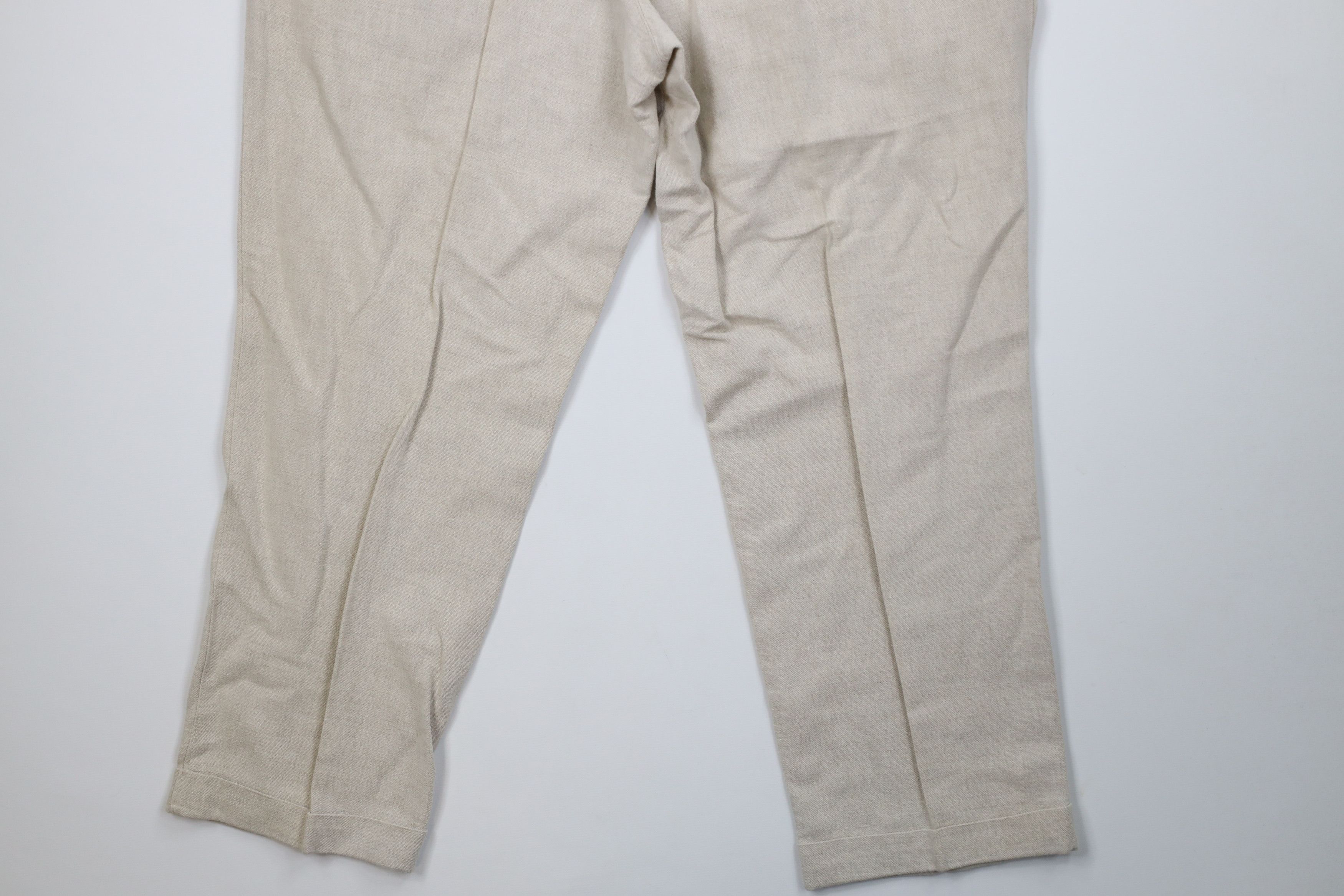 Vintage Vintage 90s Streetwear Wide Leg Chino Pants Trousers Tan Size US 38 / EU 54 - 13 Thumbnail