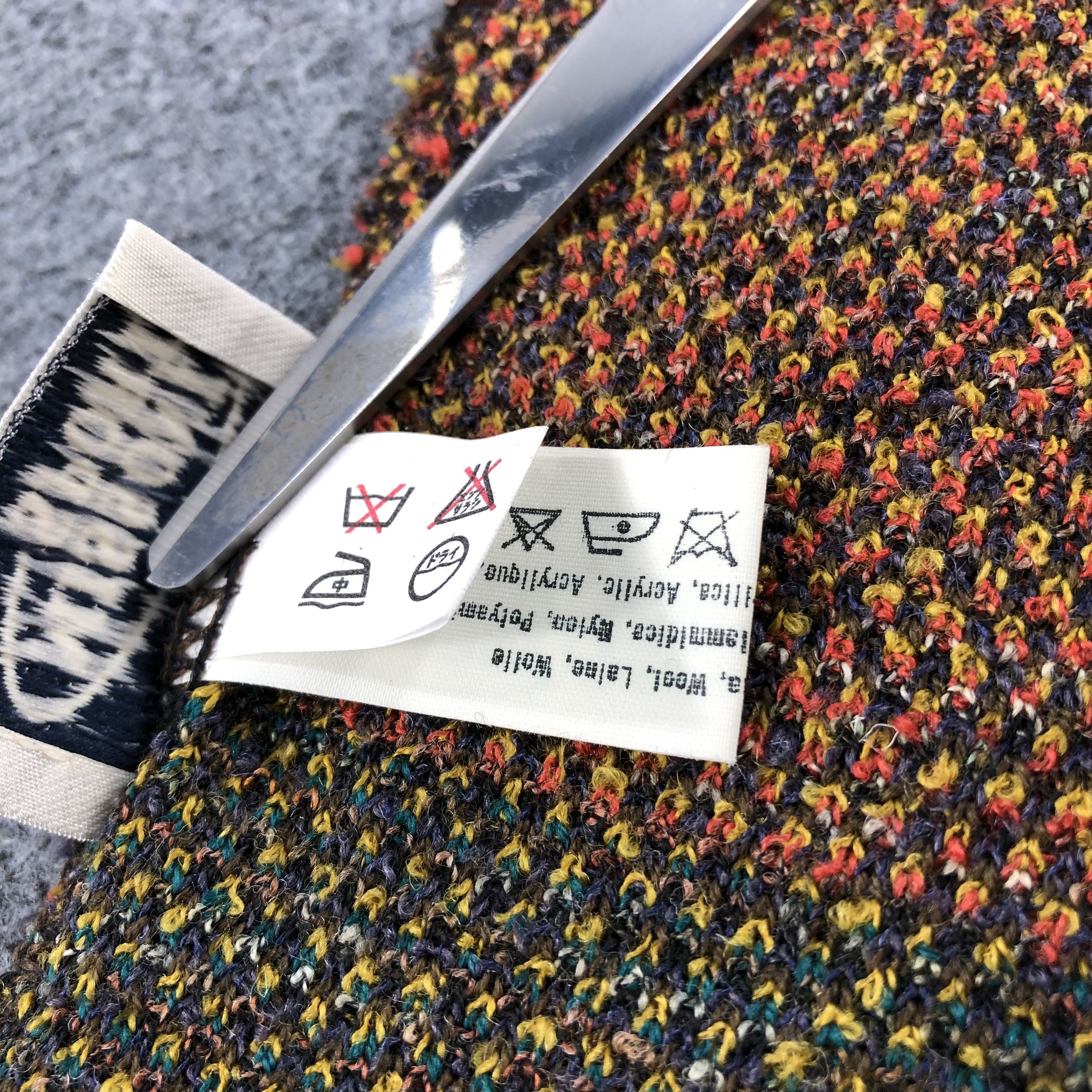 Missoni Missoni Sport Wool Scarf Muffler V753 Size ONE SIZE - 5 Thumbnail