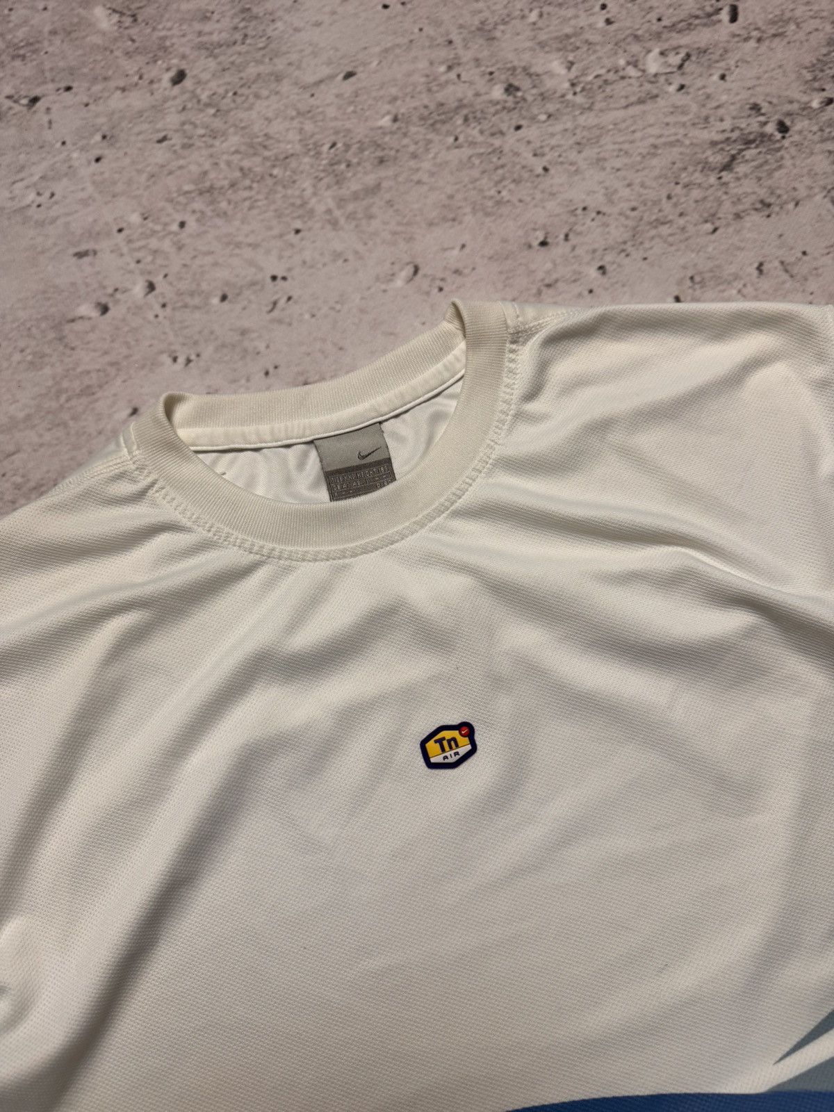 Nike × Vintage NIKE TN VINTAGE CENTER LOGO OVERSIZE T-SHIRT Size US XXL / EU 58 / 5 - 4 Thumbnail