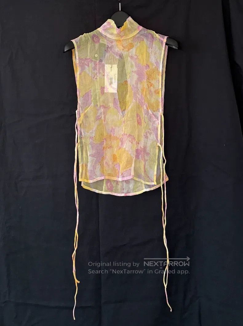 Dries Van Noten Dries Van Noten Fairy-Style Printed Silk Camisole Top Size L / US 10 / IT 46 - 1 Thumbnail