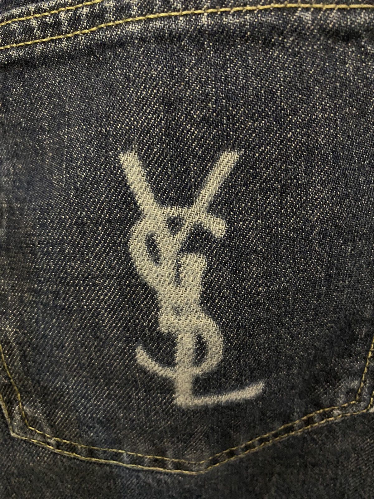 Yves Saint Laurent 32x32 YSL Jeans Denim Pants Size US 32 / EU 48 - 6 Thumbnail