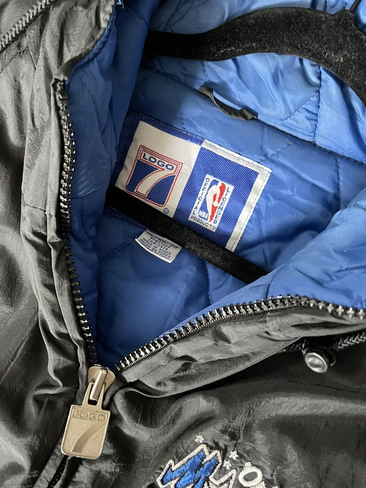 Logo 7 × NBA × Vintage Orlando Magic Logo 7 Jacket Size US XL / EU 56 / 4 - 4 Thumbnail