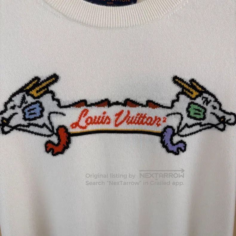 Louis Vuitton Louis Vuitton Nigo Double Dragon Knit Sweater Size US M / EU 48-50 / 2 - 4 Thumbnail