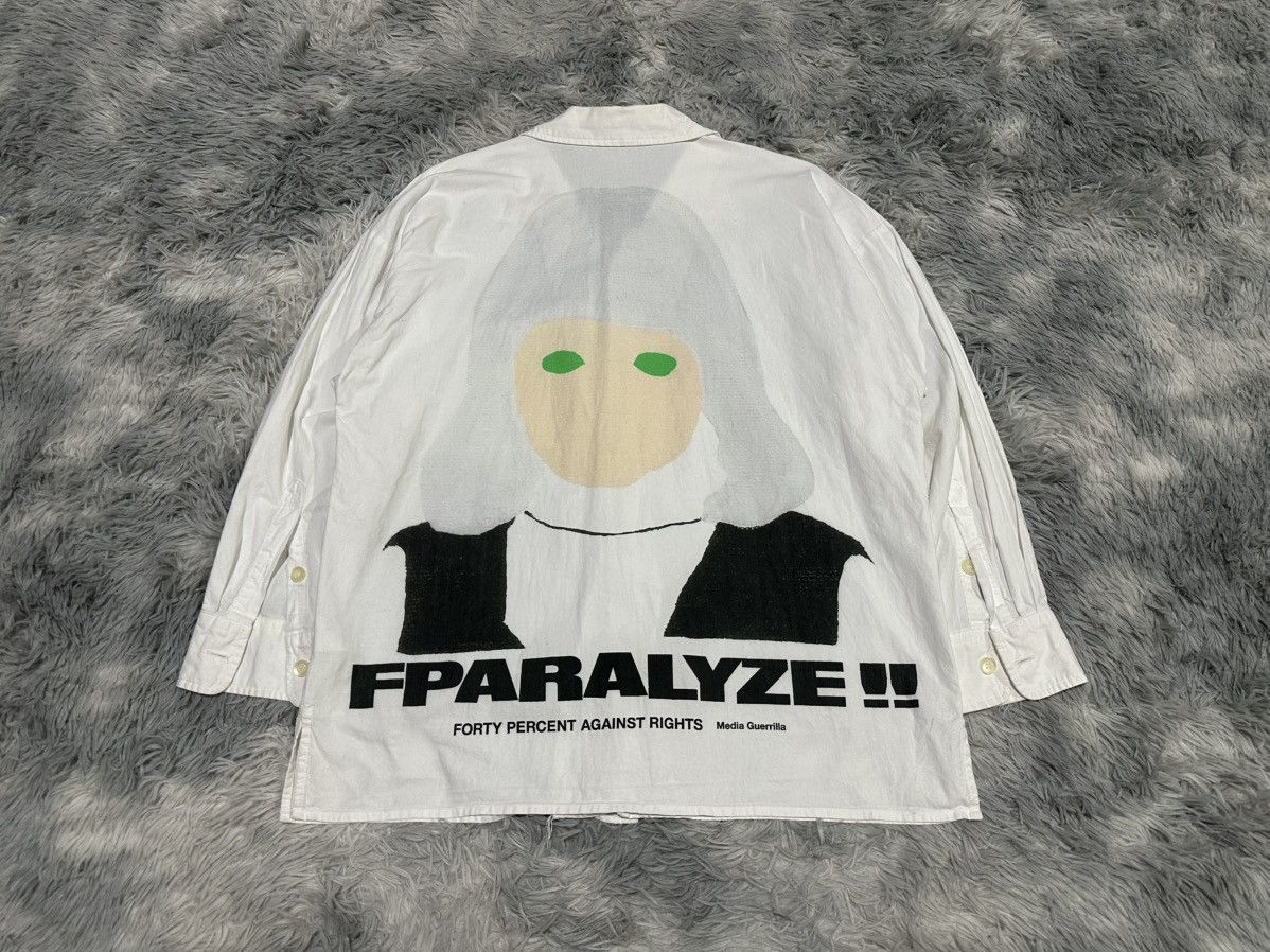 FPAR 🔥Aw19 FPAR Shirt FPARALYZE!! Forty Percent Against Rights Size US XL / EU 56 / 4 - 1 Thumbnail