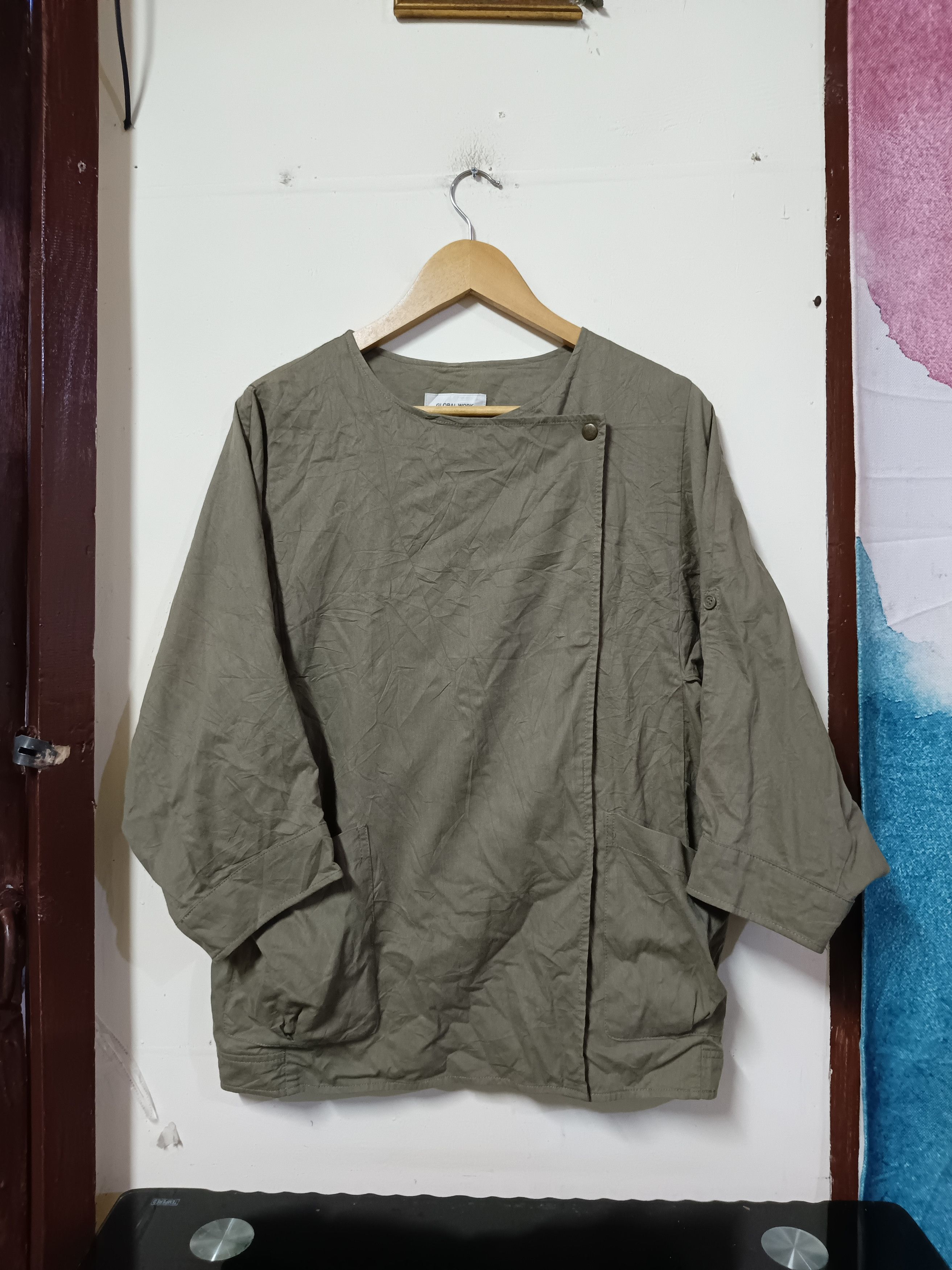 Global Work Global work military style jacket Size US M / EU 48-50 / 2 - 1 Thumbnail