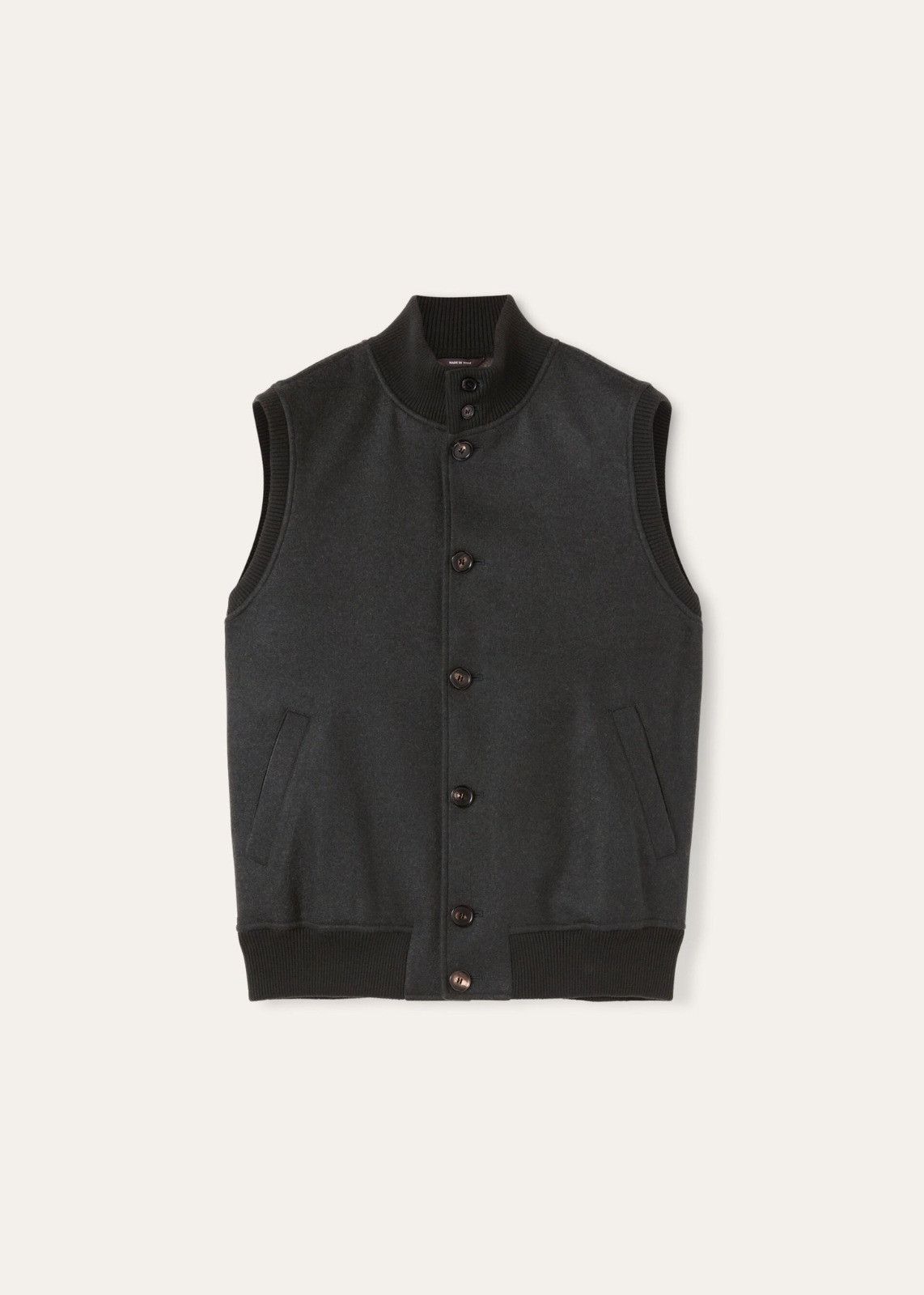 Loro Piana o1srvl11e0325 FAI8975 Vest in Dark Grey Size US L / EU 52-54 / 3 - 1 Thumbnail