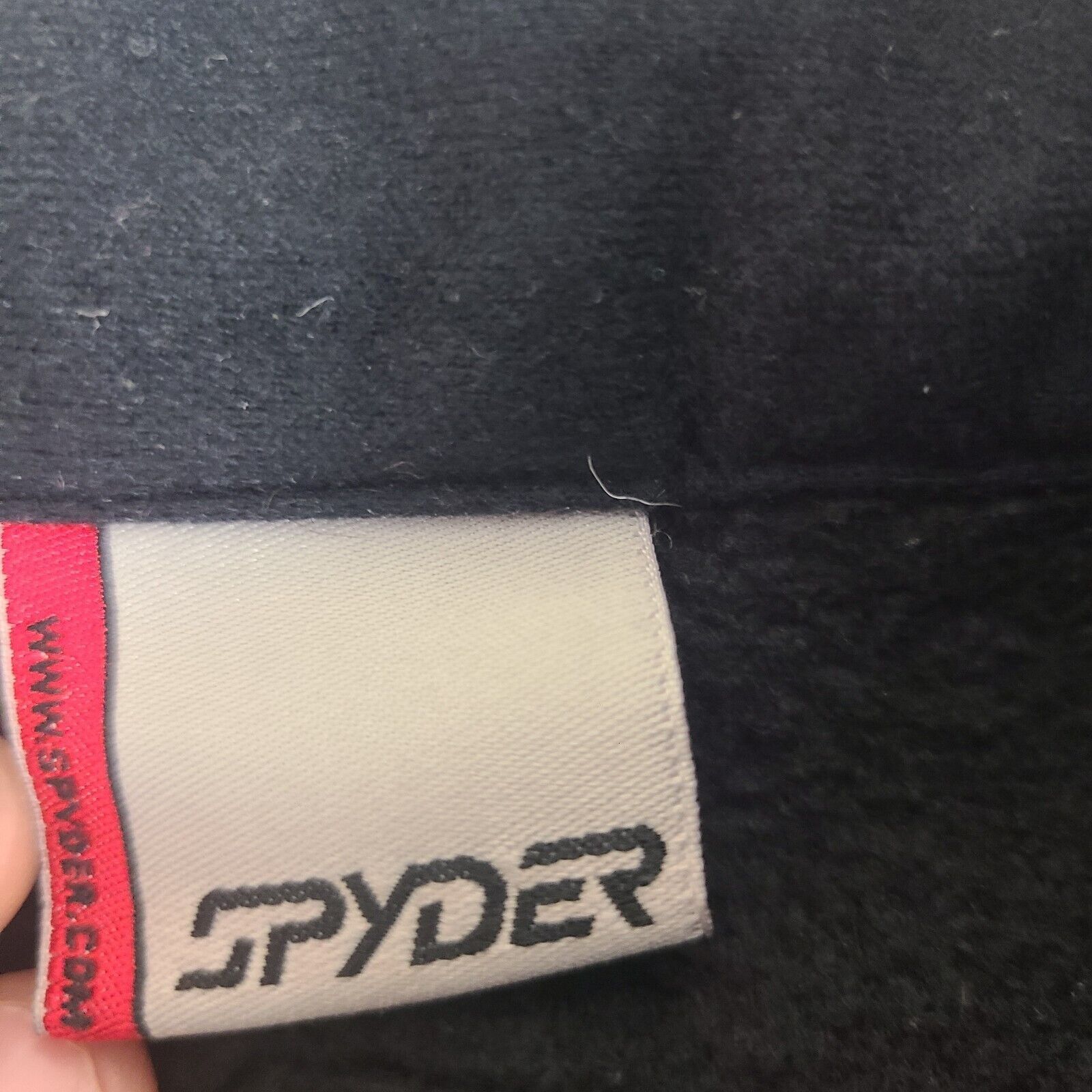 Spyder Spyder Full Zip Fleece Jacket Mens Size 2XL Black Long Sleev Size US XXL / EU 58 / 5 - 3 Thumbnail