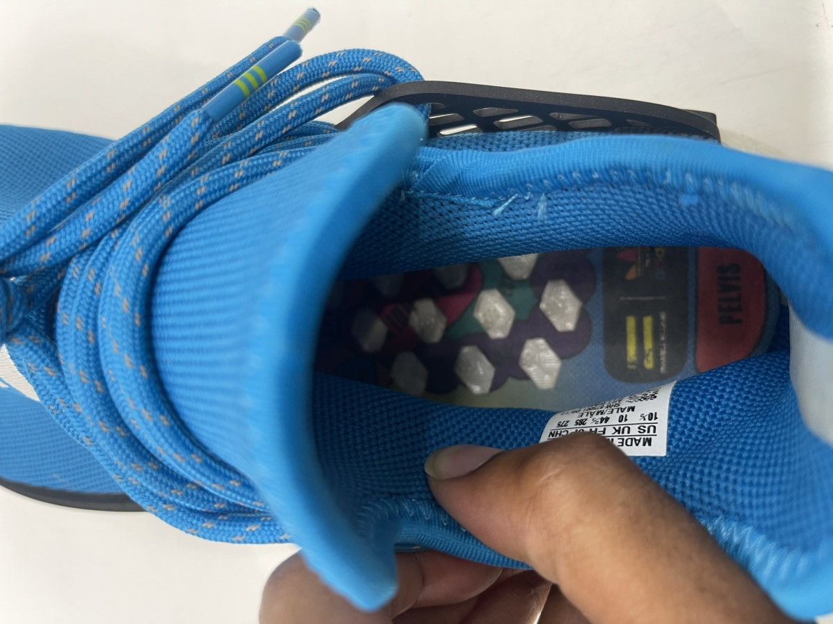 Adidas × Pharrell Adidas X Pharrell Williams Human Race NMD "Blue" sneakers Size US 10.5 / EU 43-44 - 7 Thumbnail