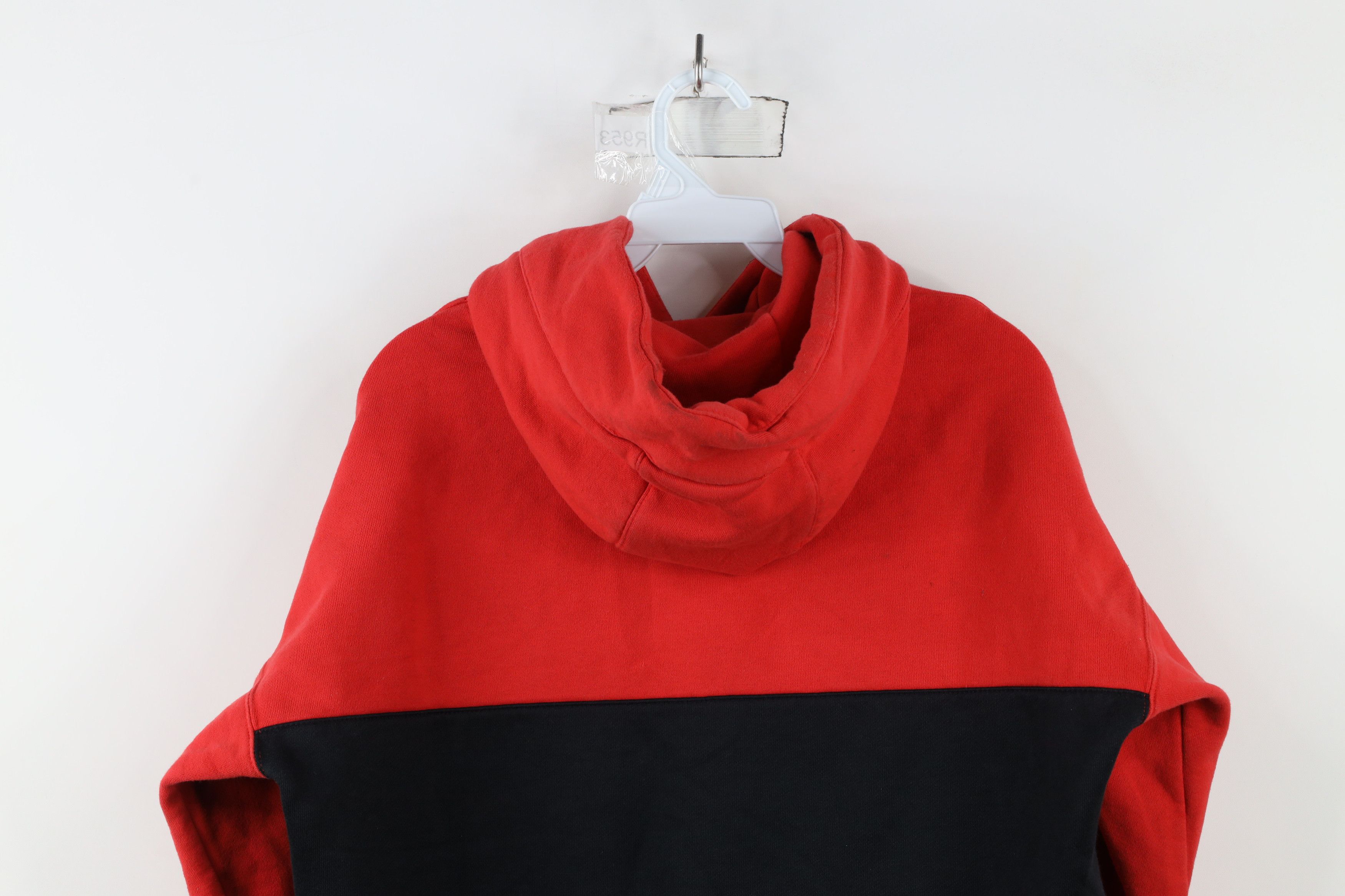 Nike × Vintage Vintage Y2K Nike Air Spell Out Big Swoosh Hoodie Sweatshirt Size US M / EU 48-50 / 2 - 13 Thumbnail