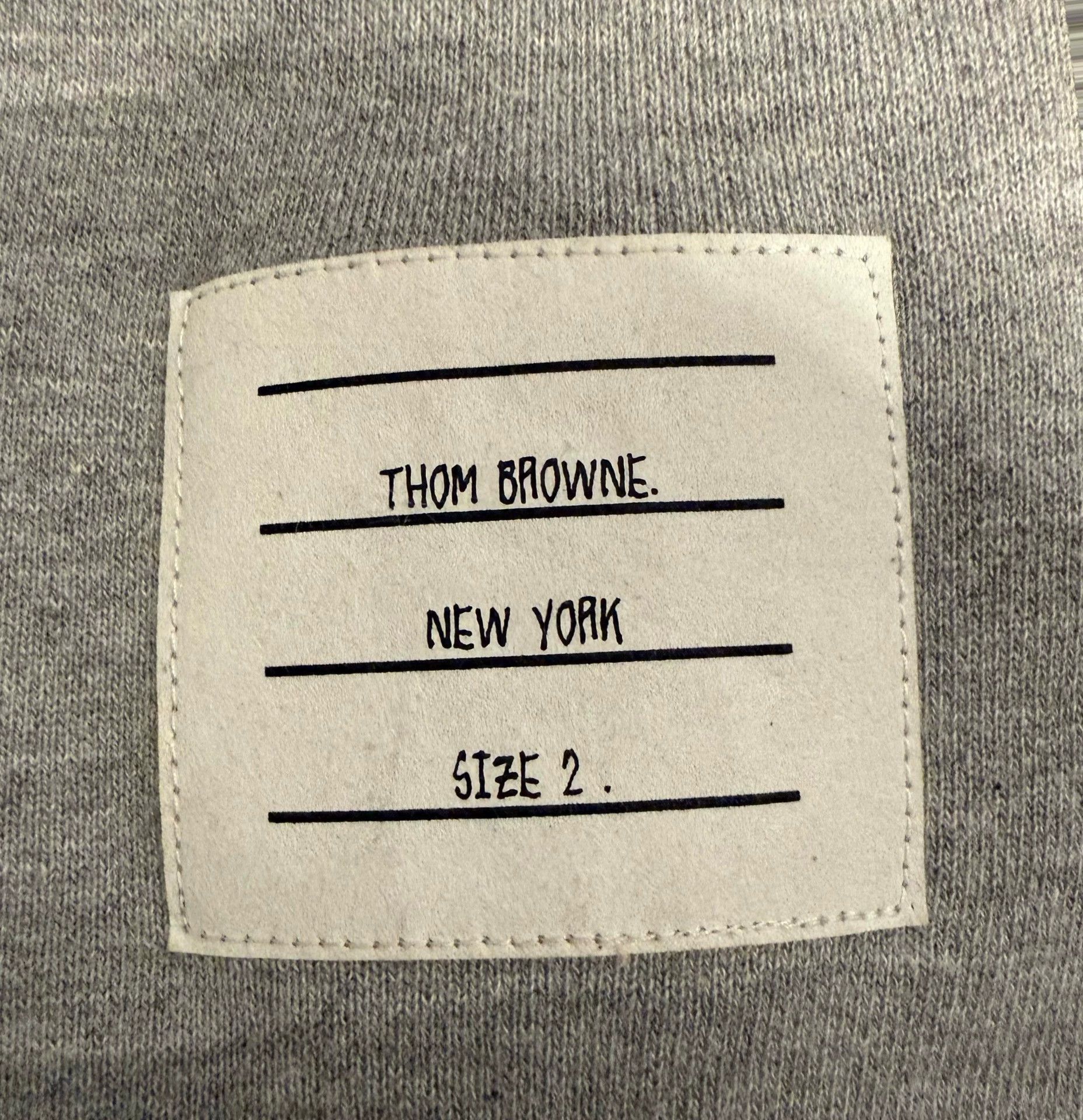 Thom Browne Thom Browne 4-Bar Track Pants Light Gray Size 2 Size US 32 / EU 48 - 3 Thumbnail