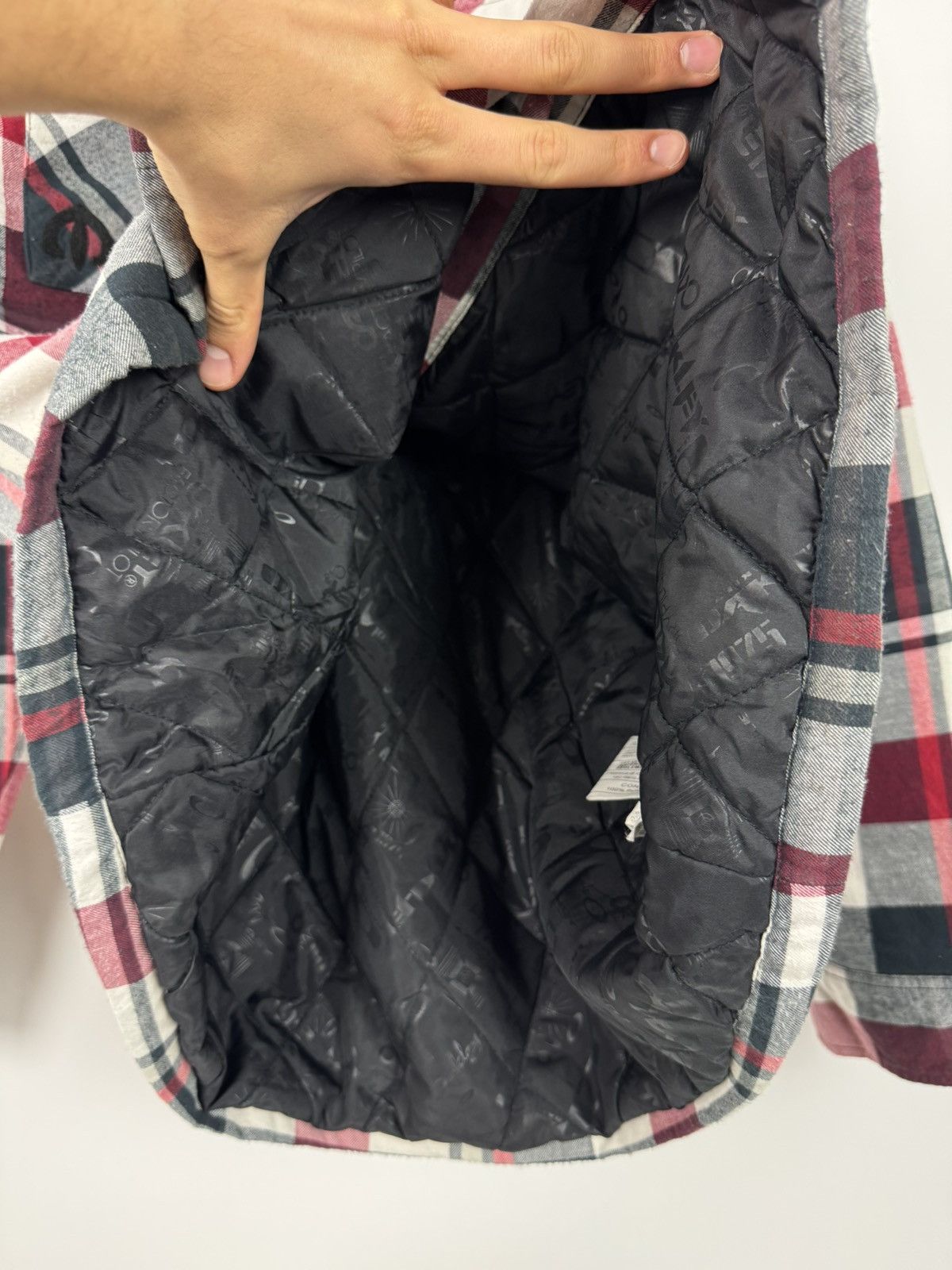 Oakley Oakley Quilted Flannel Overshirt Jacket Size US XL / EU 56 / 4 - 14 Thumbnail