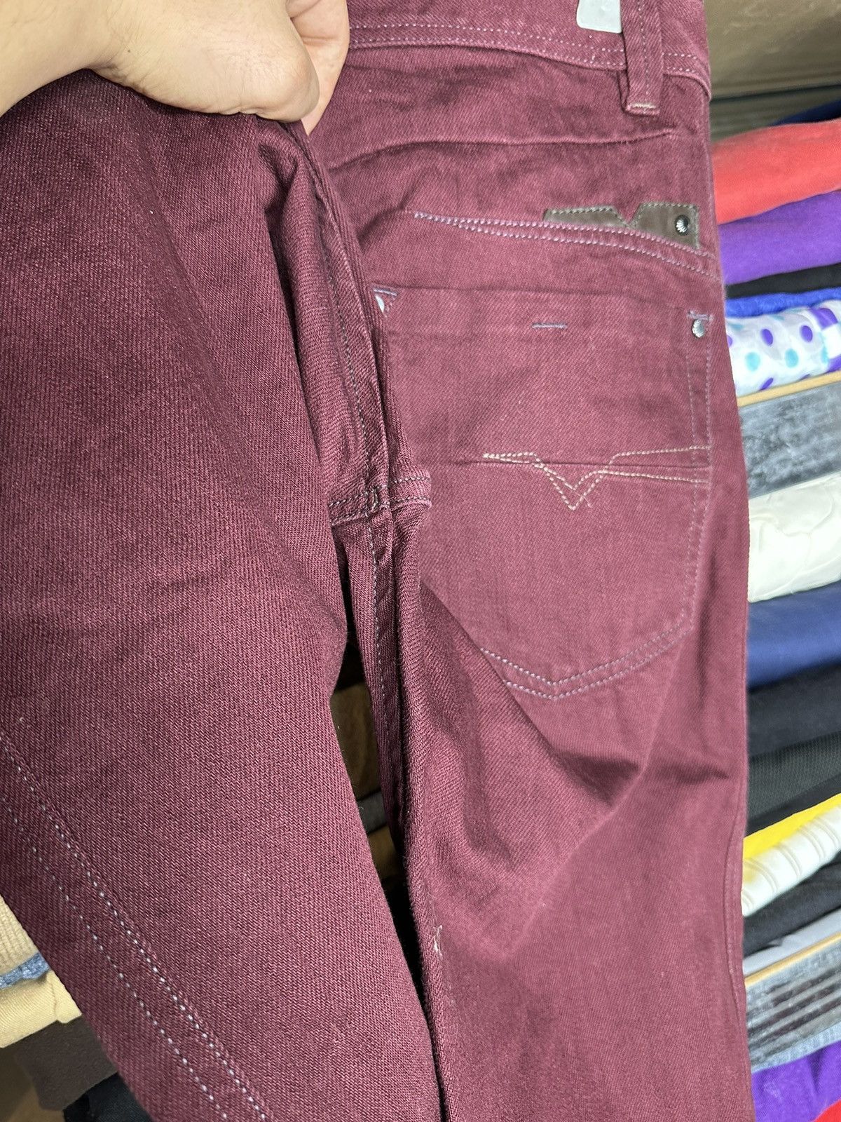 Diesel × Vintage 34/32 Diesel Industry Darron Men’s Denim Jeans Y2K Size US 34 / EU 50 - 12 Thumbnail