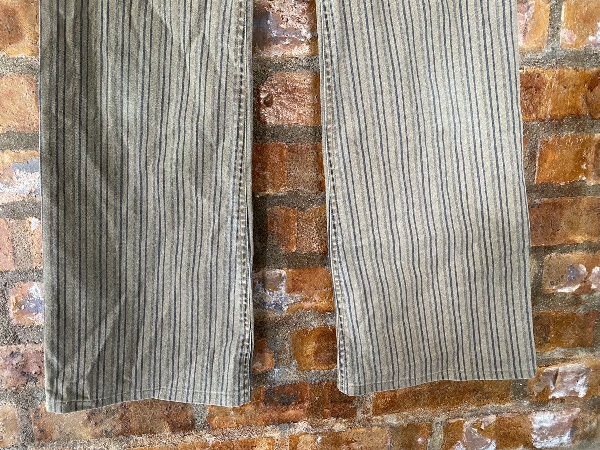 Japanese Brand × Obelisk × Shellac 🔥2000s A.S.M Japan Flare stripe LGB GOA Size US 29 - 7 Thumbnail