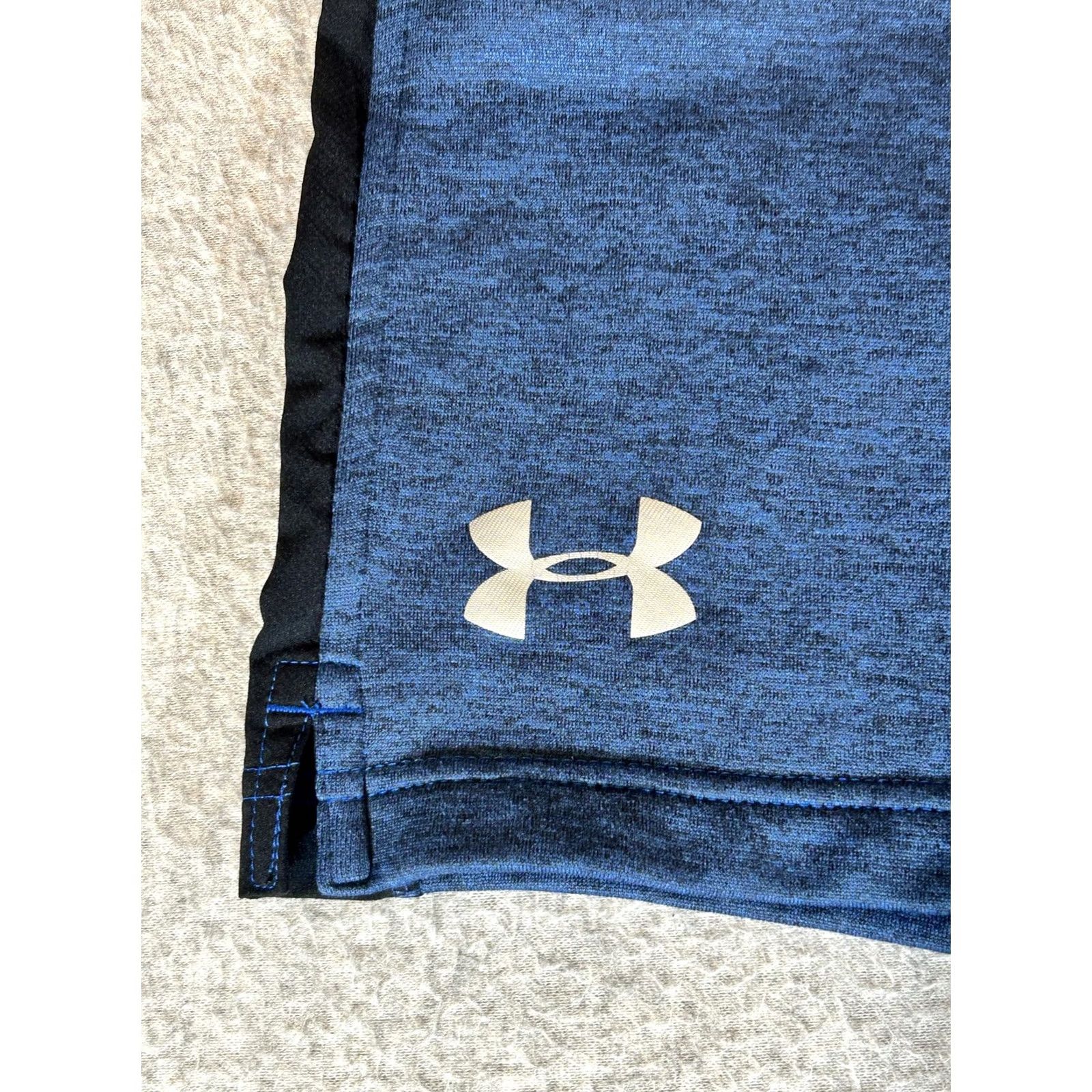 Under Armour Under Armour Shorts Mens Large Blue Terry Athletic Gym Training Workout UA Size US 33 - 2 Thumbnail