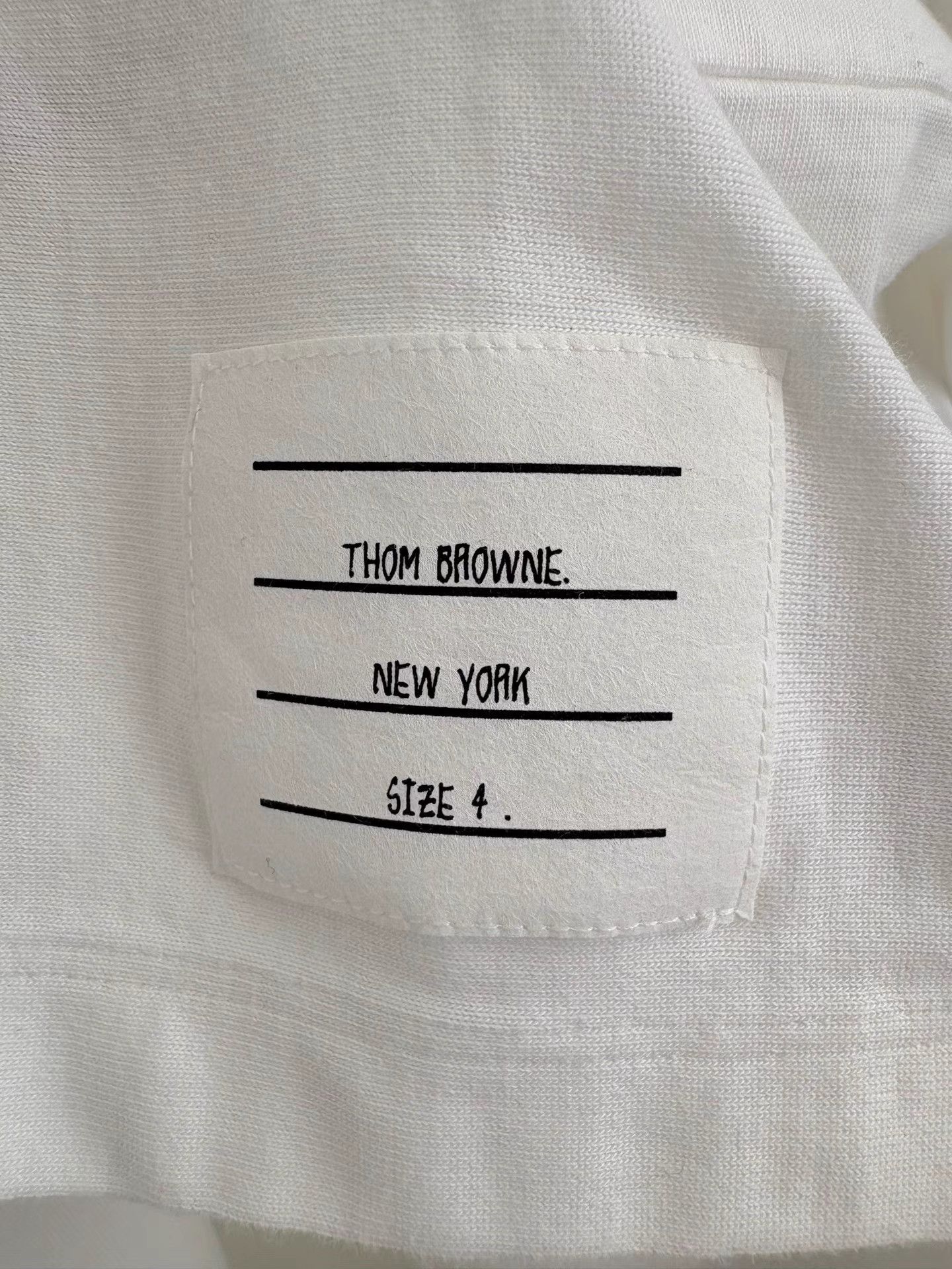 Thom Browne THOM BROWNE White Striped Short Sleeve K1 Size US XL / EU 56 / 4 - 3 Thumbnail