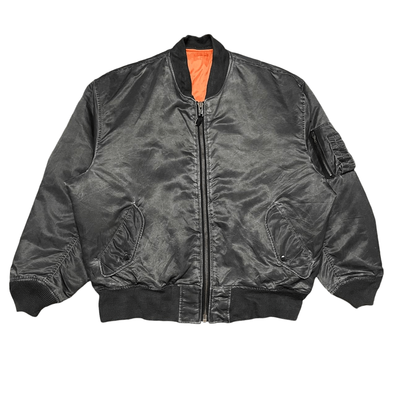 Vintage Vintage Machope Ma 1 Military Bomber Jacket Size US XL / EU 56 / 4 - 1 Thumbnail
