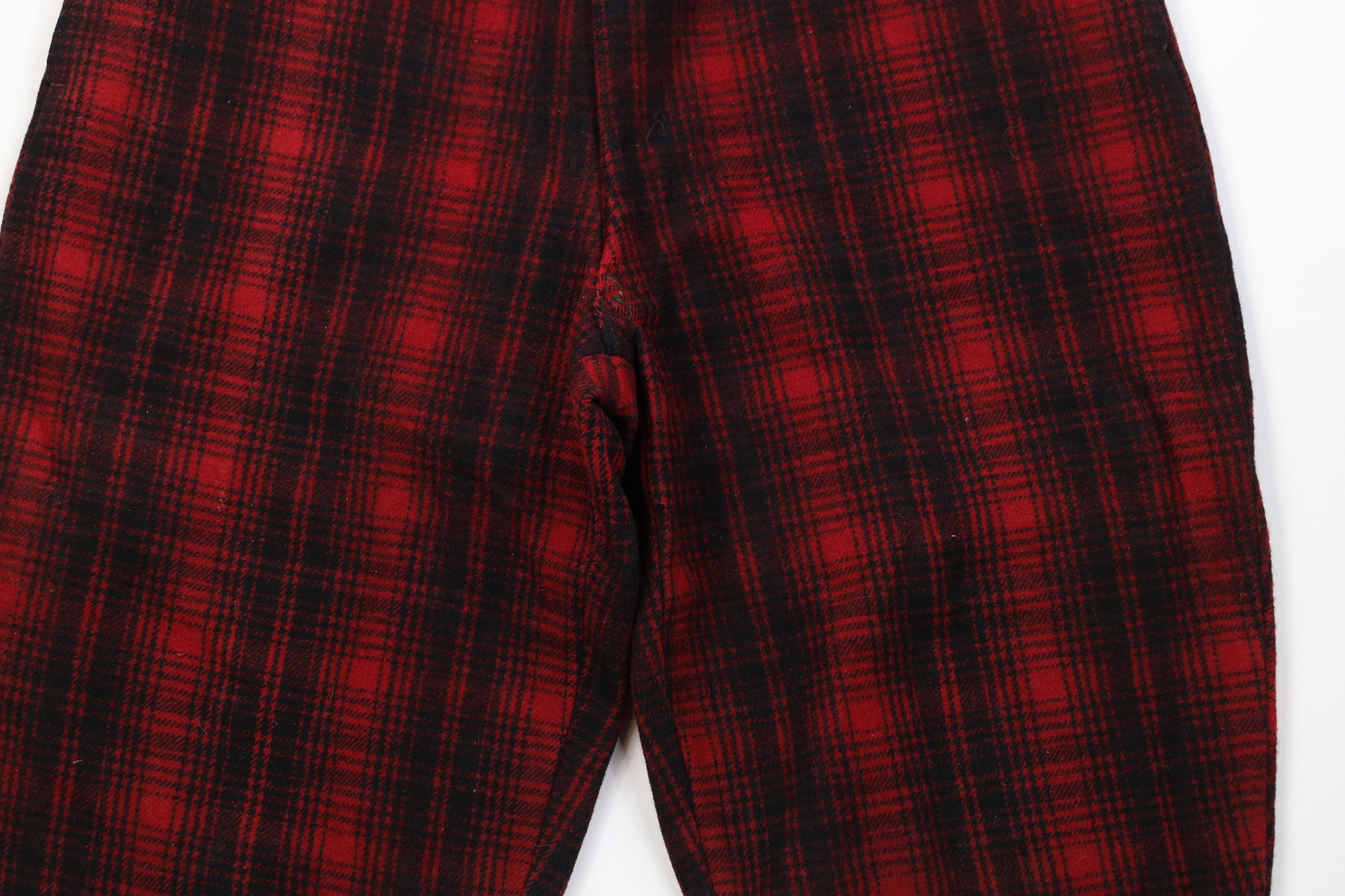 Woolrich Woolen Mills Vintage 70s Woolrich Heavy Wool Knickers Pants Plaid USA Size US 38 / EU 54 - 3 Thumbnail