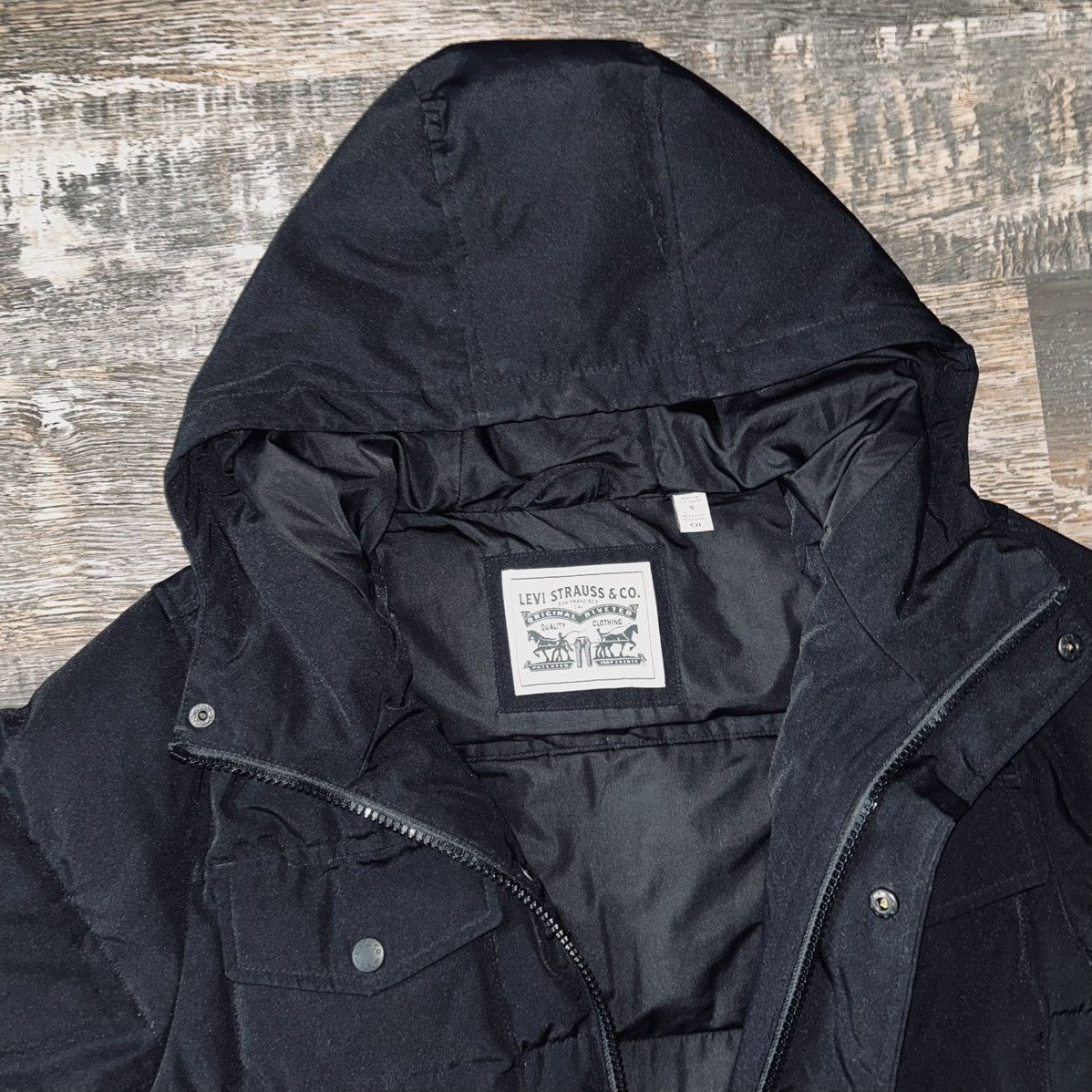Levi's Levi’s puffer black jacket Size US S / EU 44-46 / 1 - 4 Thumbnail