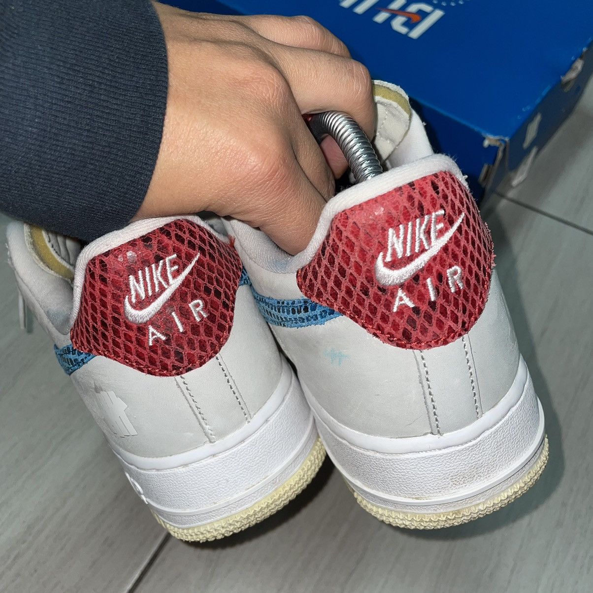 Nike × Undefeated Nike Undefeated Air Force 1 Pistachio Size US 8 / EU 41 - 5 Thumbnail