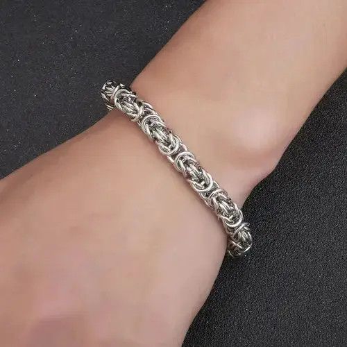 Japanese Brand Byzantine Chain Bracelet Size ONE SIZE - 2 Thumbnail