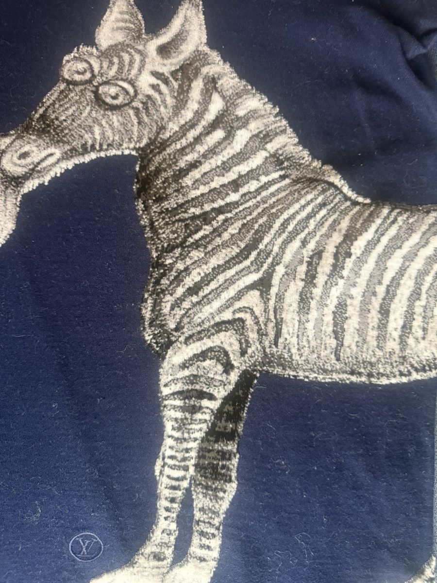 Louis Vuitton Louis Vuitton Zebra Graphic T-Shirt Size US S / EU 44-46 / 1 - 2 Thumbnail
