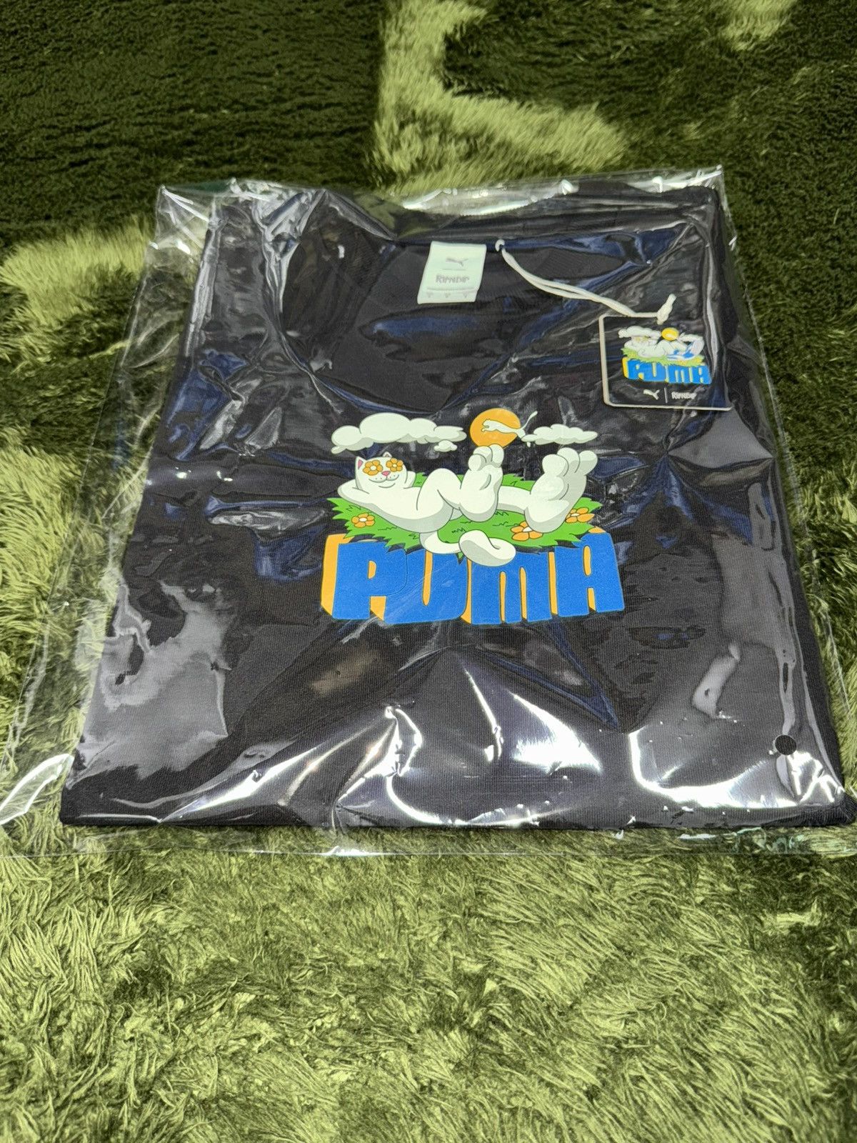 Puma [S] PUMA X RIPNDIP collaboration graphic T-shirts black Size US S / EU 44-46 / 1 - 9 Thumbnail