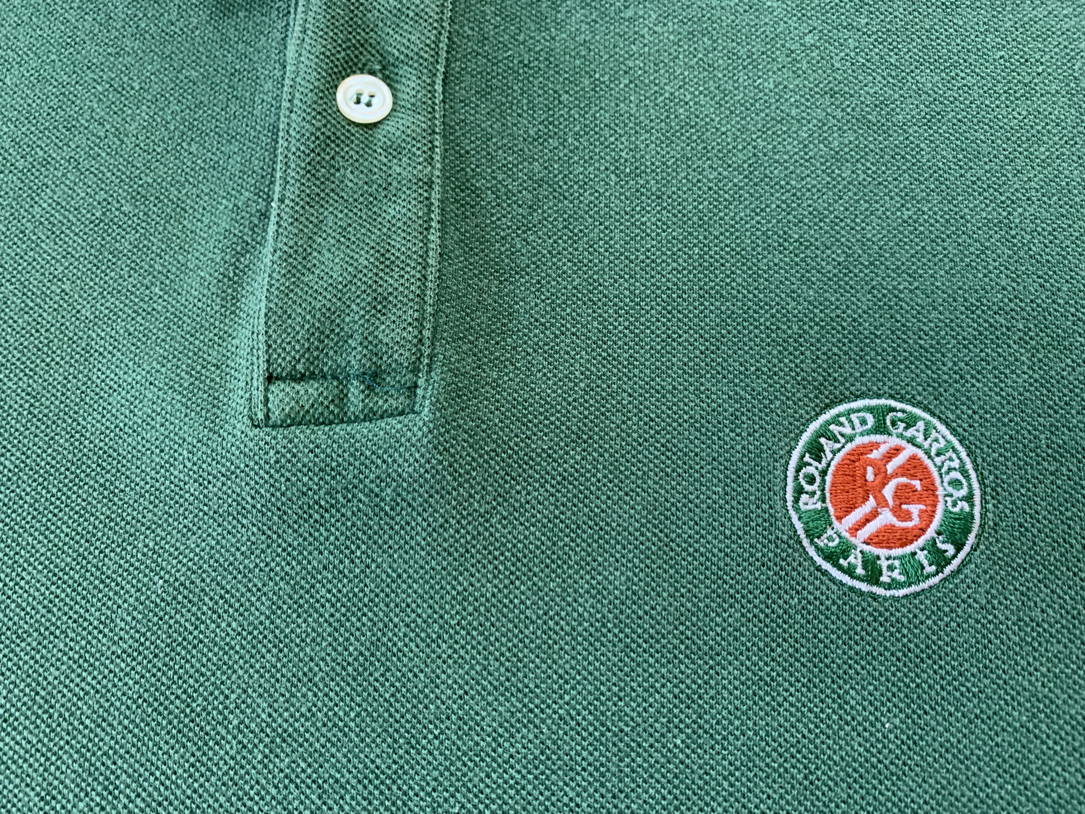 Vintage Vintage Roland Garros Paris Polo T-Shirt Size US XL / EU 56 / 4 - 6 Thumbnail