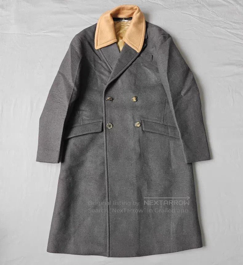 Valentino Valentino Wool double-breasted coat coat Size S / US 4 / IT 40 - 1 Thumbnail