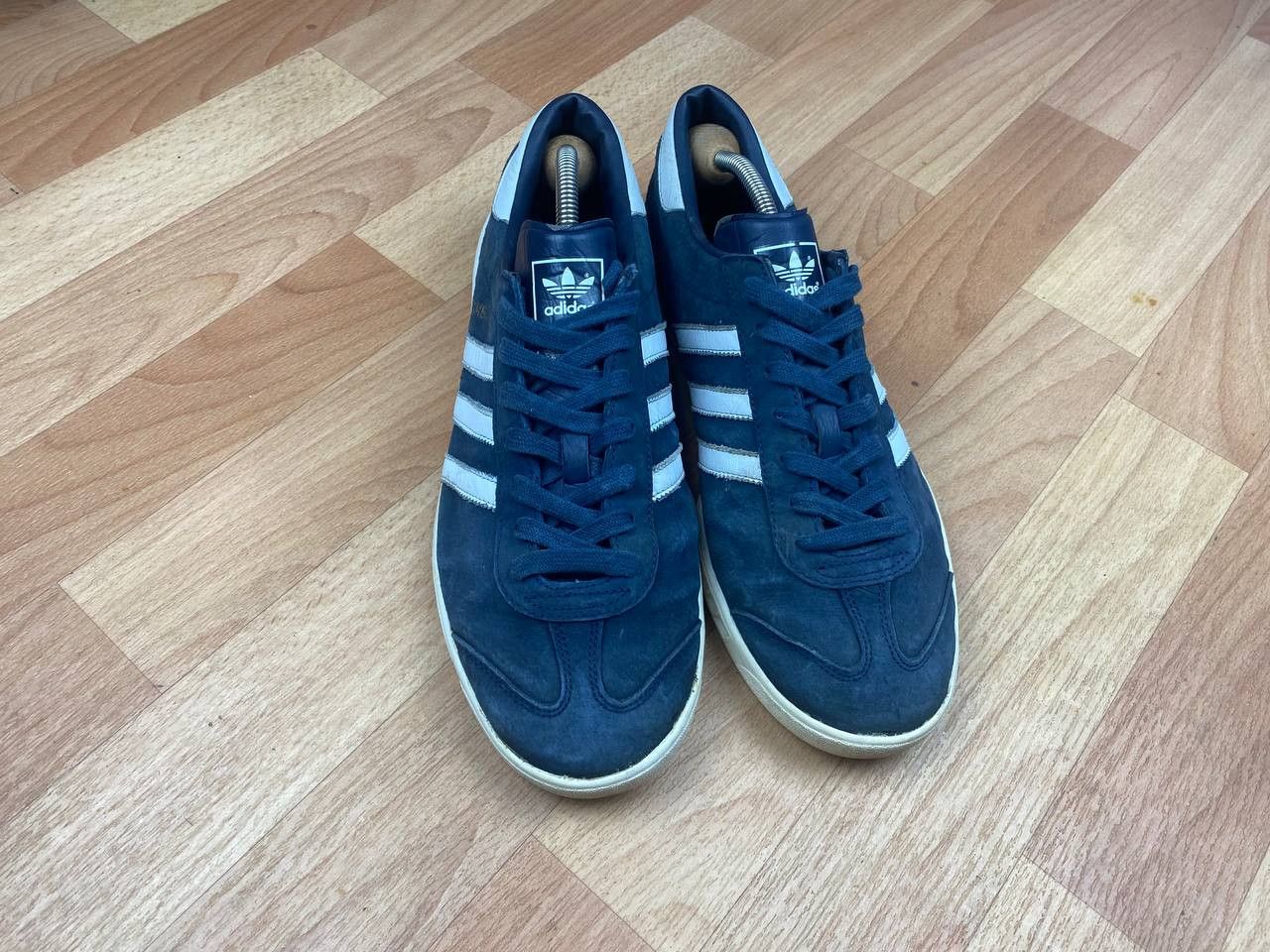 Adidas × Vintage Adidas Hamburg Dark Blue White S74838 SIZE US 11,5 Size US 11.5 / EU 44-45 - 12 Thumbnail