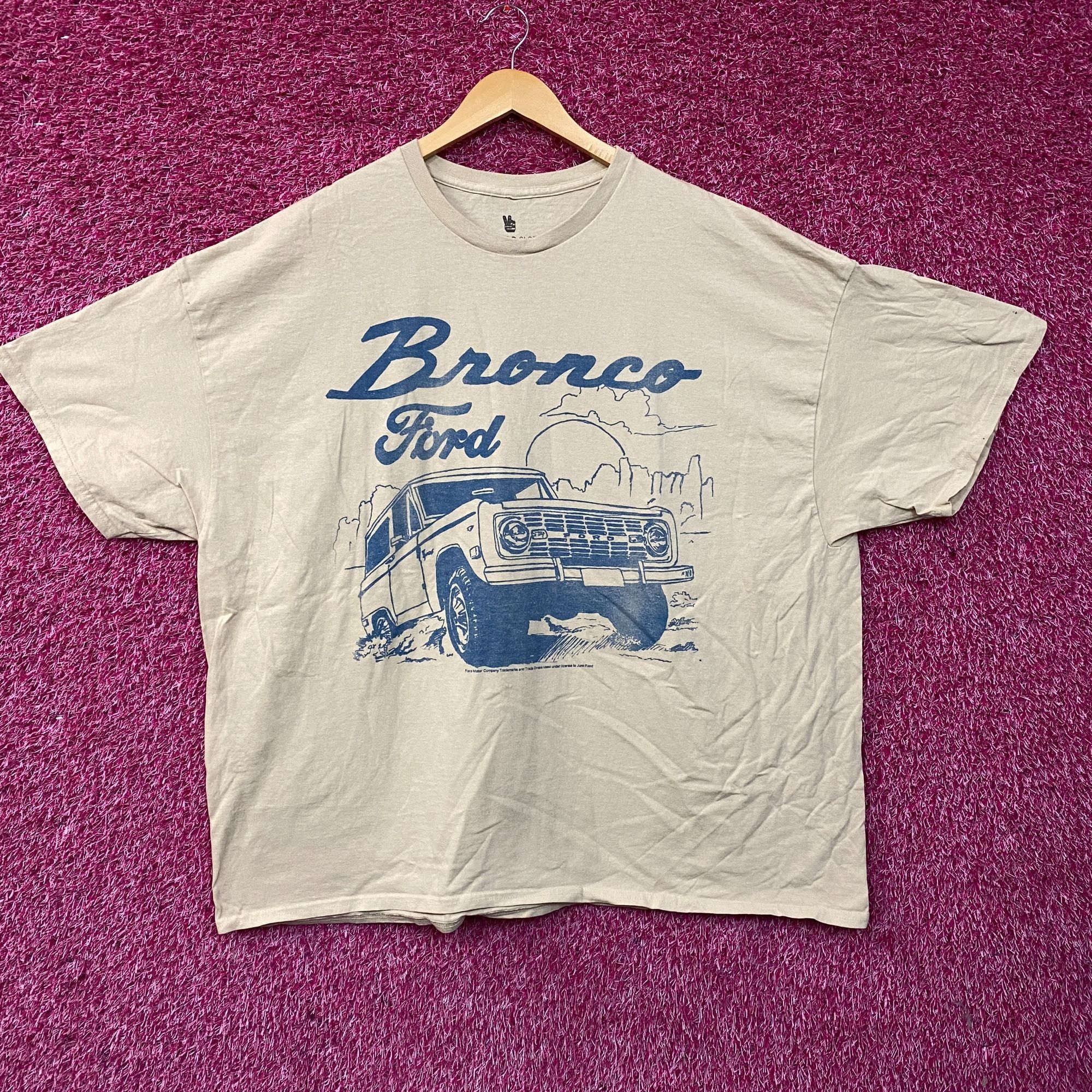 Junk Food Junk Food Clothing Ford Bronco Vintage Graphic Tee B/C Size US XXL / EU 58 / 5 - 1 Thumbnail