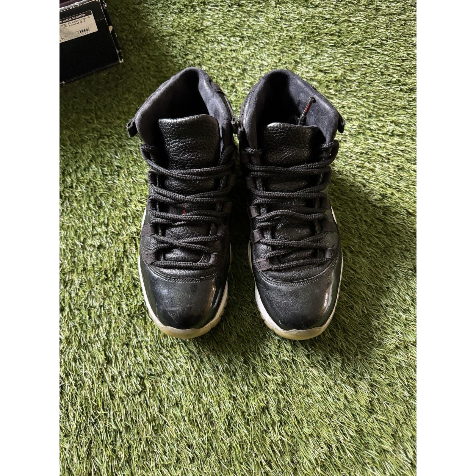 Jordan Brand Jordan 11 High 72-10 2015 Size 7 Men’s / 8.5 Women Size US 7 / EU 40 - 2 Thumbnail