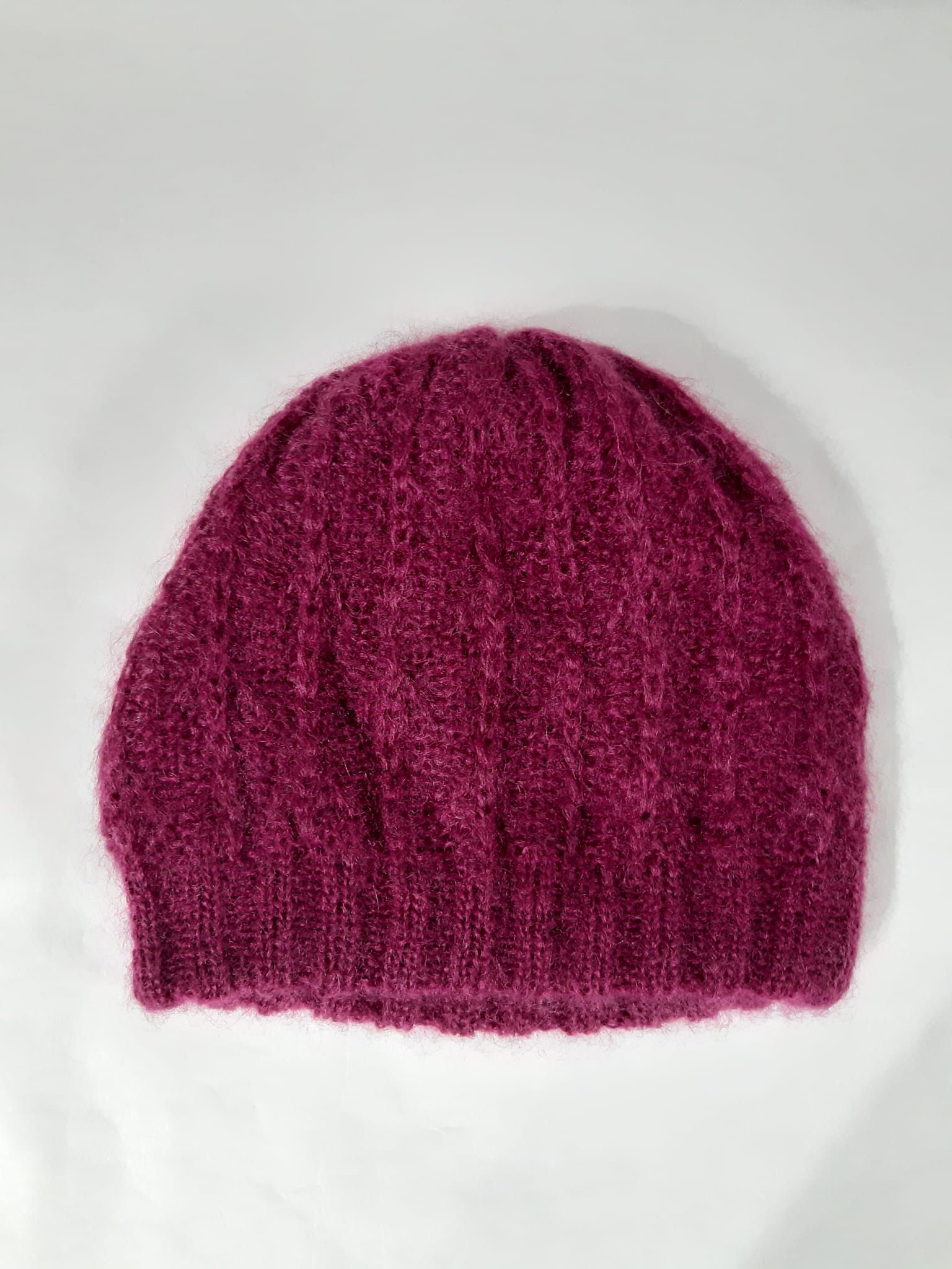 Miu Miu MiuMiu Mohair Cable Knit Beanie 2008 Size ONE SIZE - 2 Thumbnail
