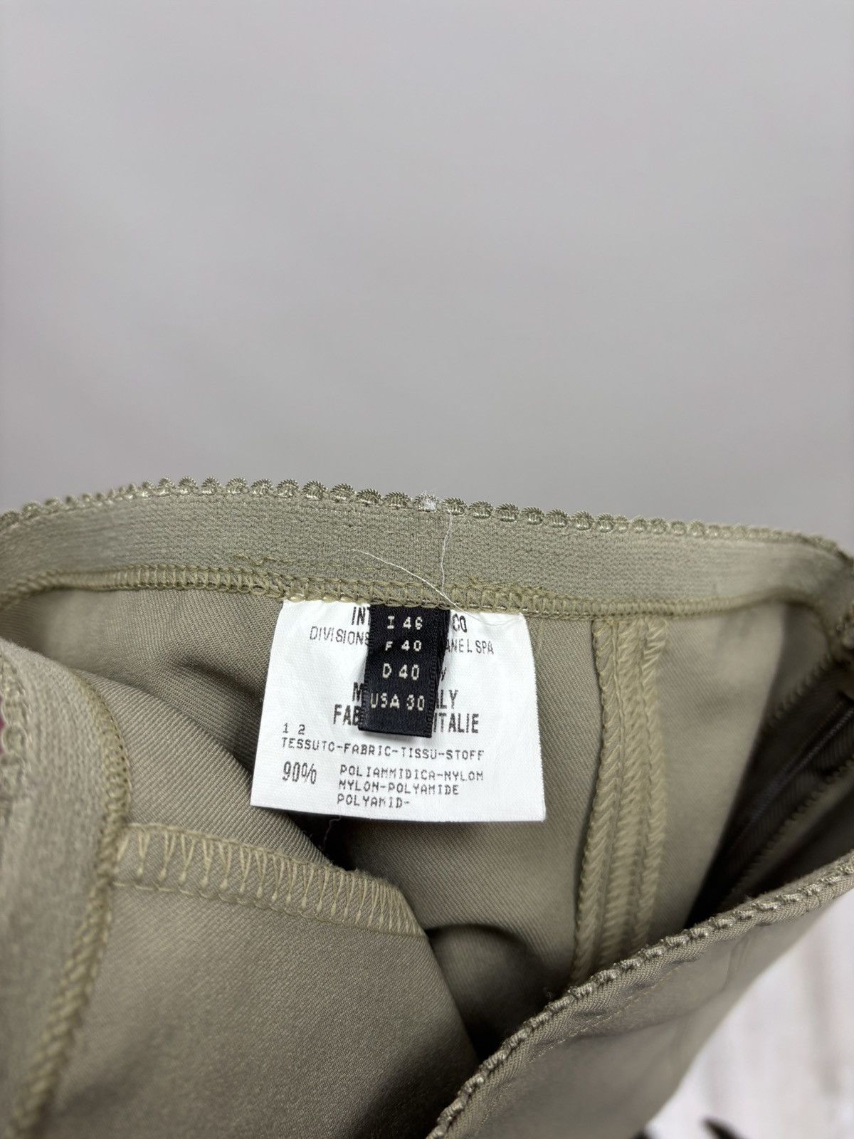 Marithe + Francois Girbaud Womens pants Marithe Francois Girbaud Size 44 Color Beige Size 30" / US 8 / IT 44 - 7 Thumbnail