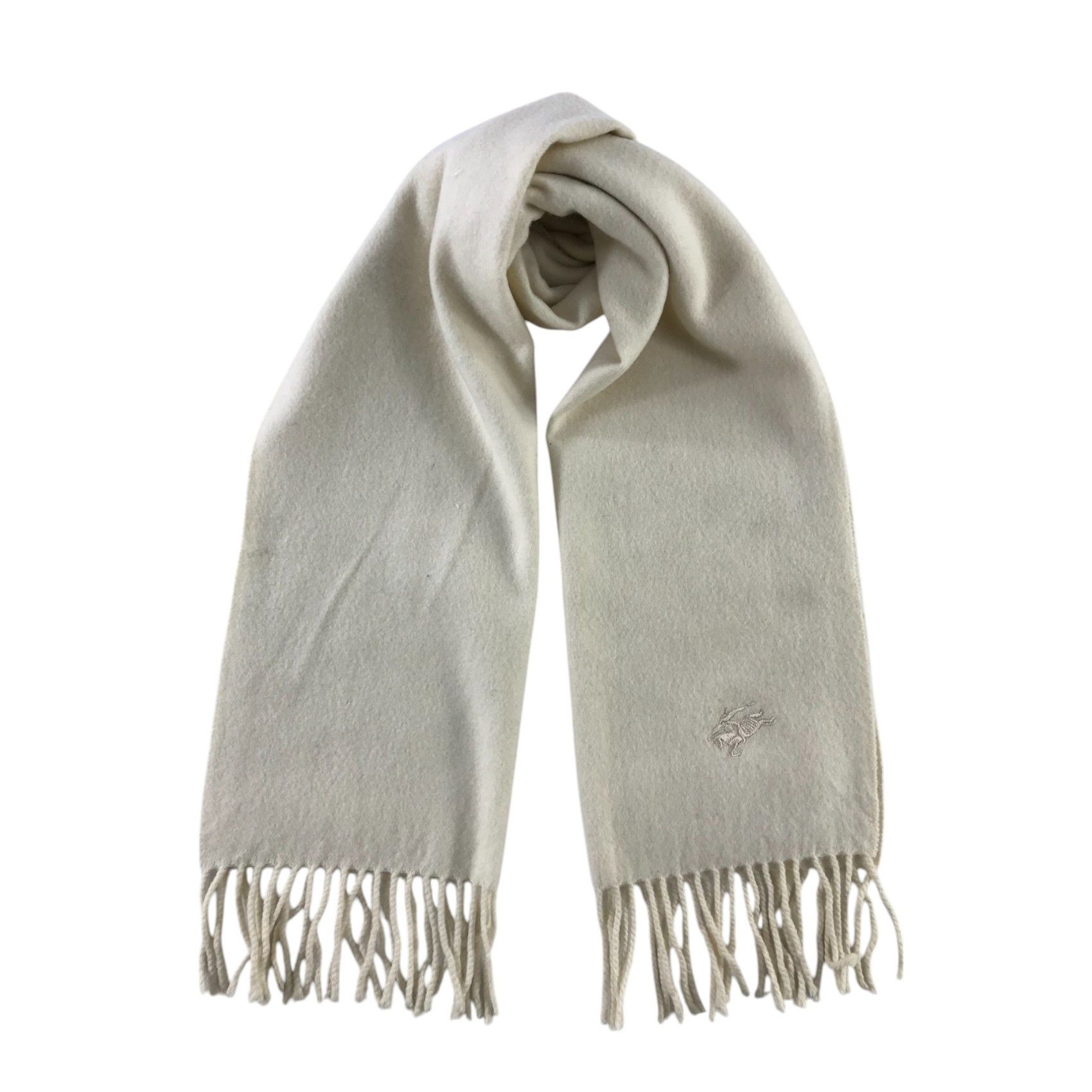 Burberry × Vintage Burberry Scarf / Muffler / Neckwear - WW1905 Size ONE SIZE - 1 Thumbnail