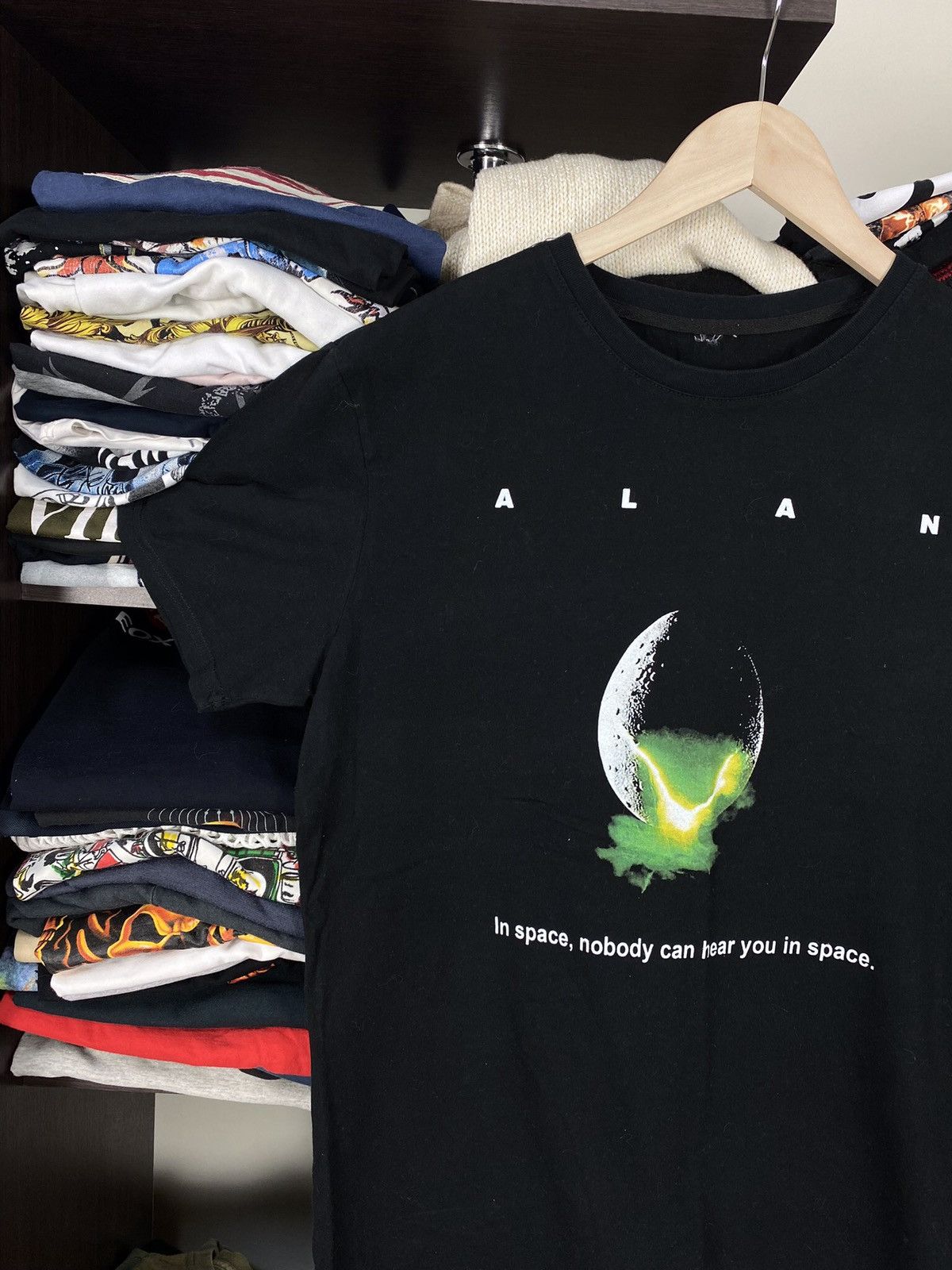 Alien Workshop × Vintage Alan In Space Nobody Can Hear You In Space Tee Shirt Size US M / EU 48-50 / 2 - 3 Thumbnail