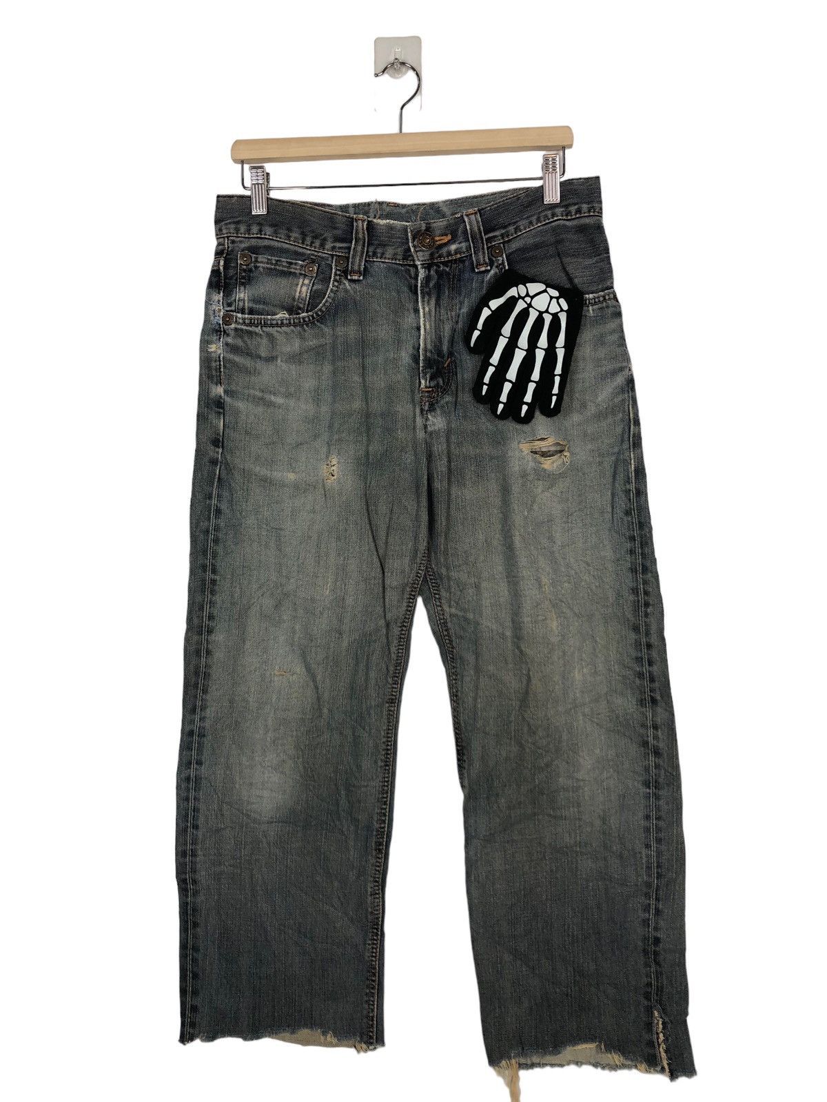 Japanese Brand ☄️90’s DISTRESSED DENIM JEANS EDWIN 503 MADE IN JAPAN Size US 30 / EU 46 - 1 Thumbnail