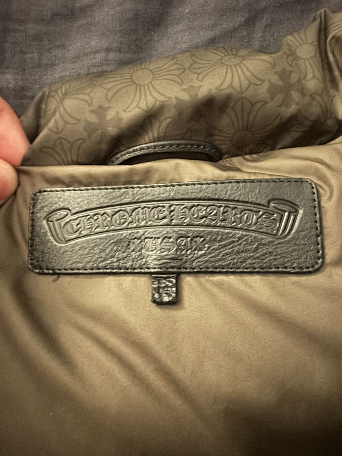 Chrome Hearts Chrome Hearts Monogram Puffer Jacket Olive Size US L / EU 52-54 / 3 - 19 Thumbnail