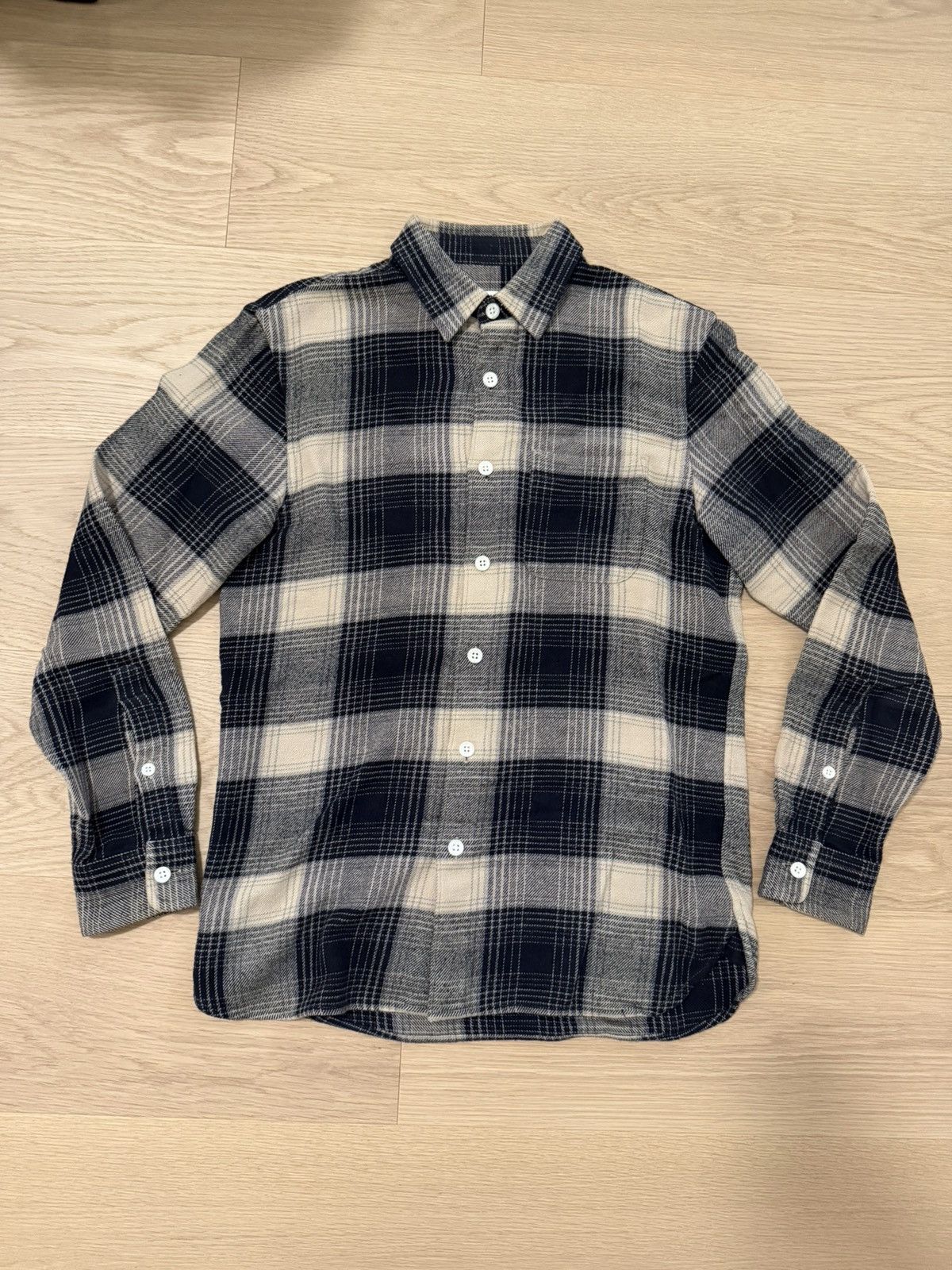 Club Monaco 100% cotton plaid overshirt Size US XS / EU 42 / 0 - 1 Thumbnail