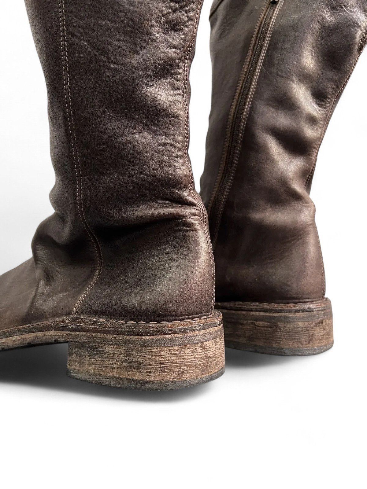 A.S.98 A.S. 98 Brown Leather Boots moto high Vintage Riding Style Size US 8 / IT 38 - 8 Thumbnail