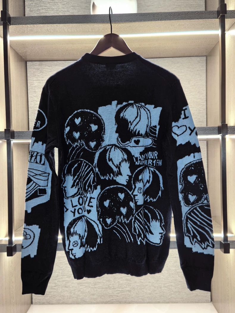 Kenzo KENZO Black limited edition sweater Size US L / EU 52-54 / 3 - 3 Thumbnail