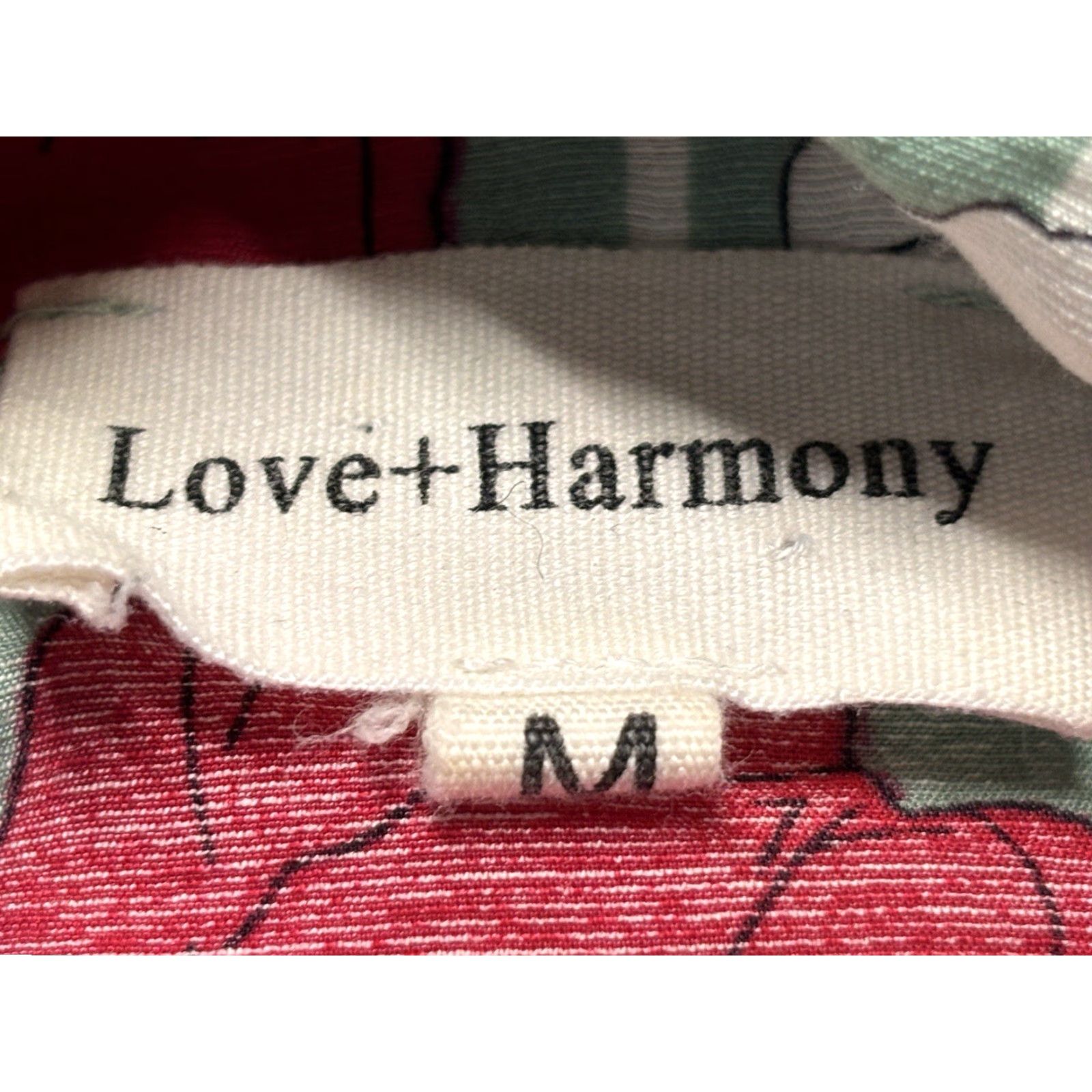 Harmony LOVE + HARMONY Floral Pajama Set Medium Multicolor Short Sleeve Women’s Size M / US 6-8 / IT 42-44 - 7 Thumbnail