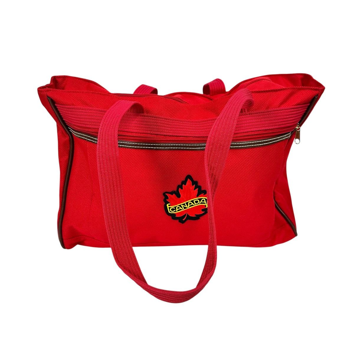 Vintage Vintage Canada Travel Tote Duffel Carry On Overnight Gym Bag Size ONE SIZE - 1 Thumbnail