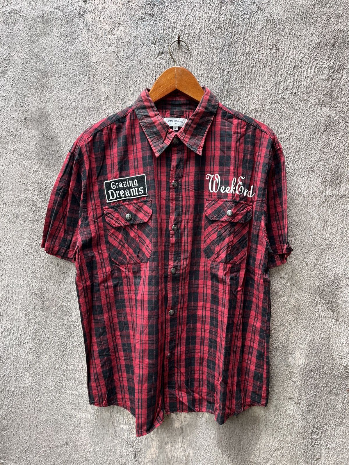 Japanese Brand In the attic homme sho plaid Size US XXL / EU 58 / 5 - 1 Thumbnail