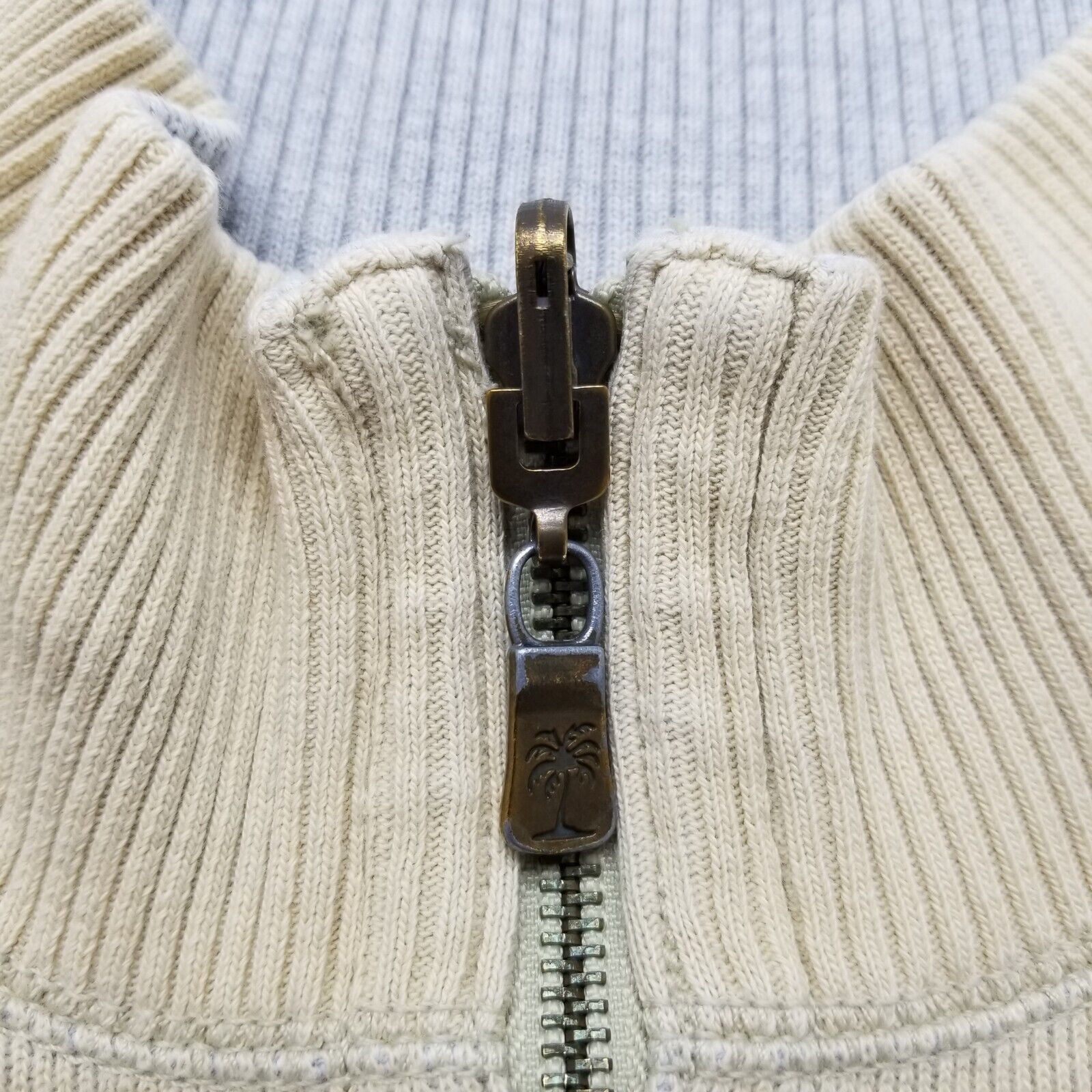 Tommy Bahama Tommy Bahama Sweater 2XL Long Sleeve Pullover Mock Neck Zip Size US XXL / EU 58 / 5 - 5 Thumbnail